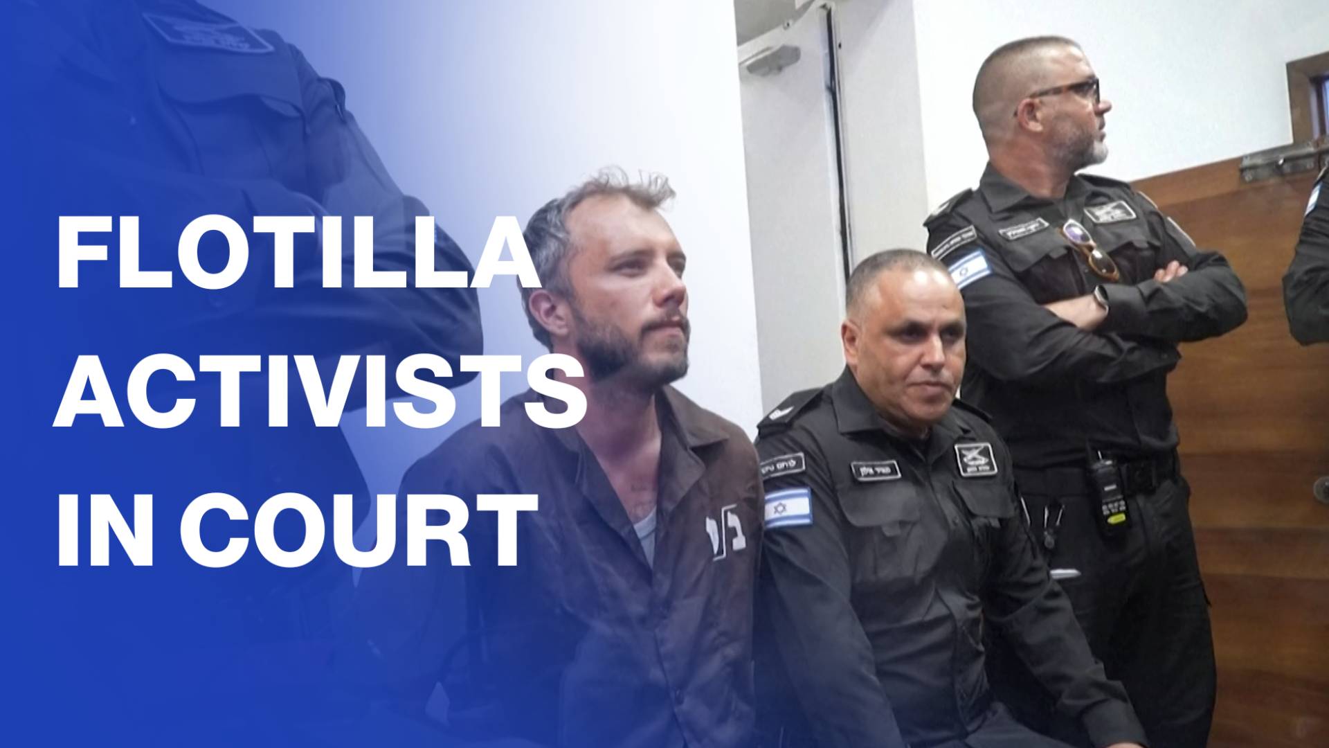 Two Gaza flotilla activists appear in 'Israeli' court