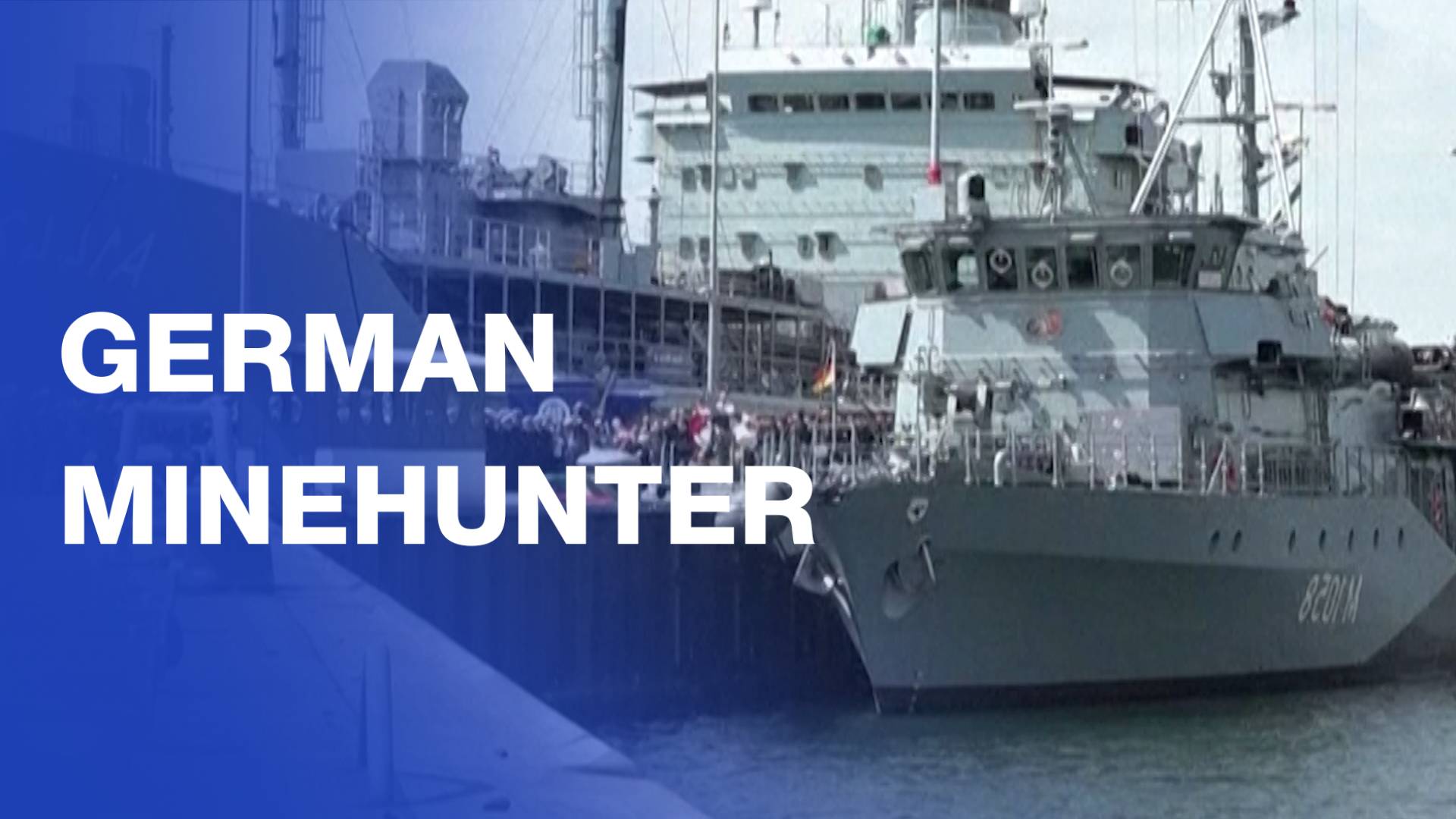 German minehunter ‘Fulda’ heads to Hormuz
