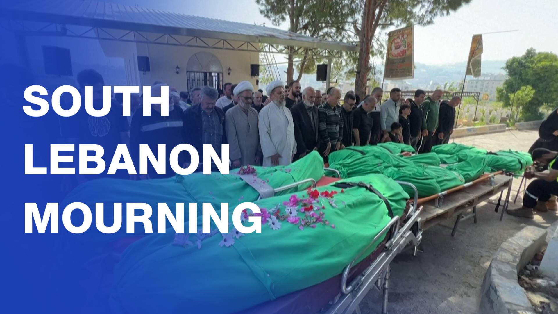 Lebanese grieve victims of ‘Israeli’ strike