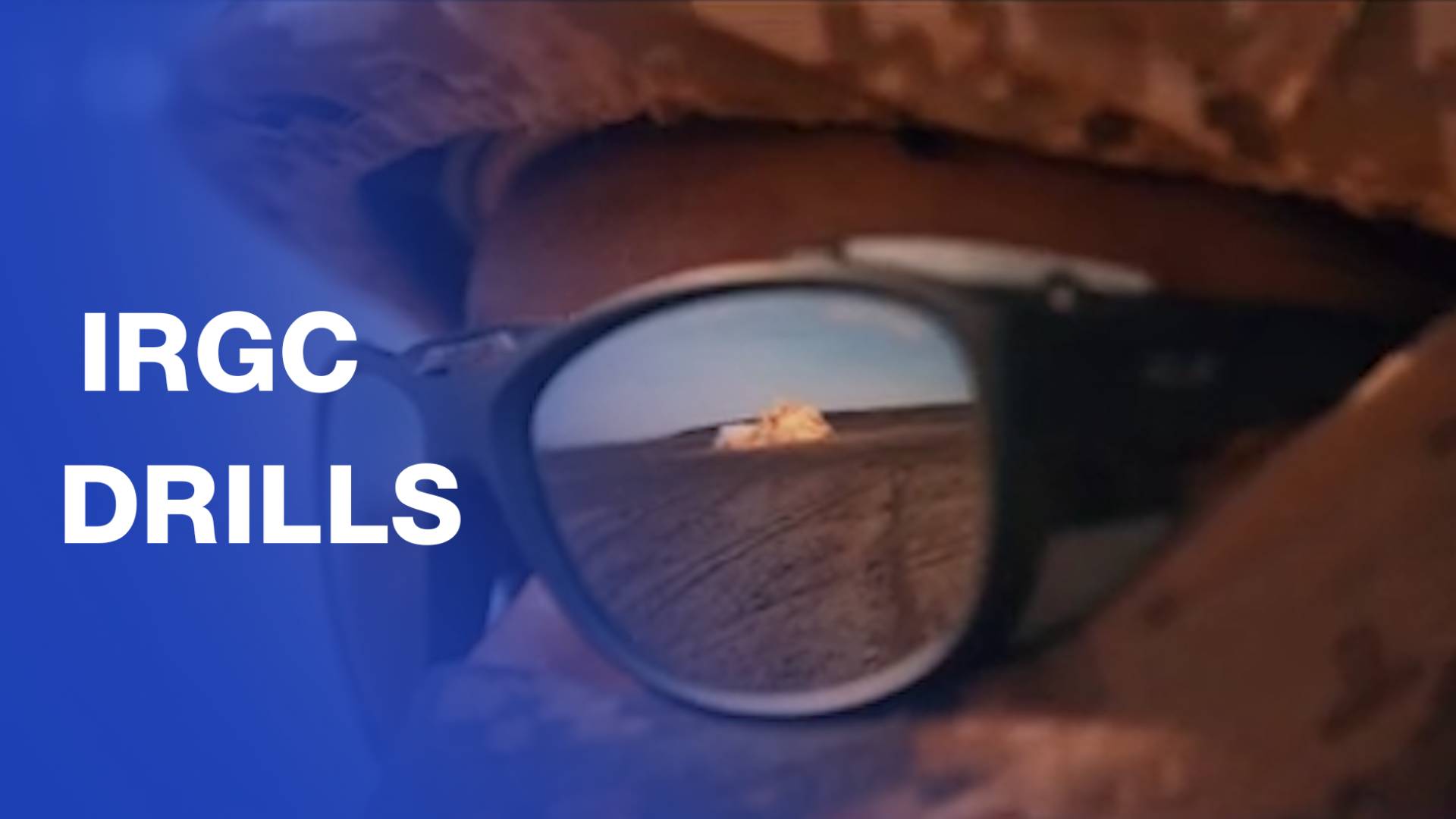 Footage from IRGC anti-heliborne drill