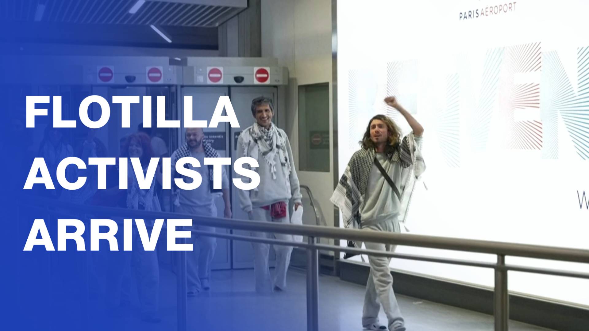 Greek and French flotilla activists return after detention in ‘Israel’