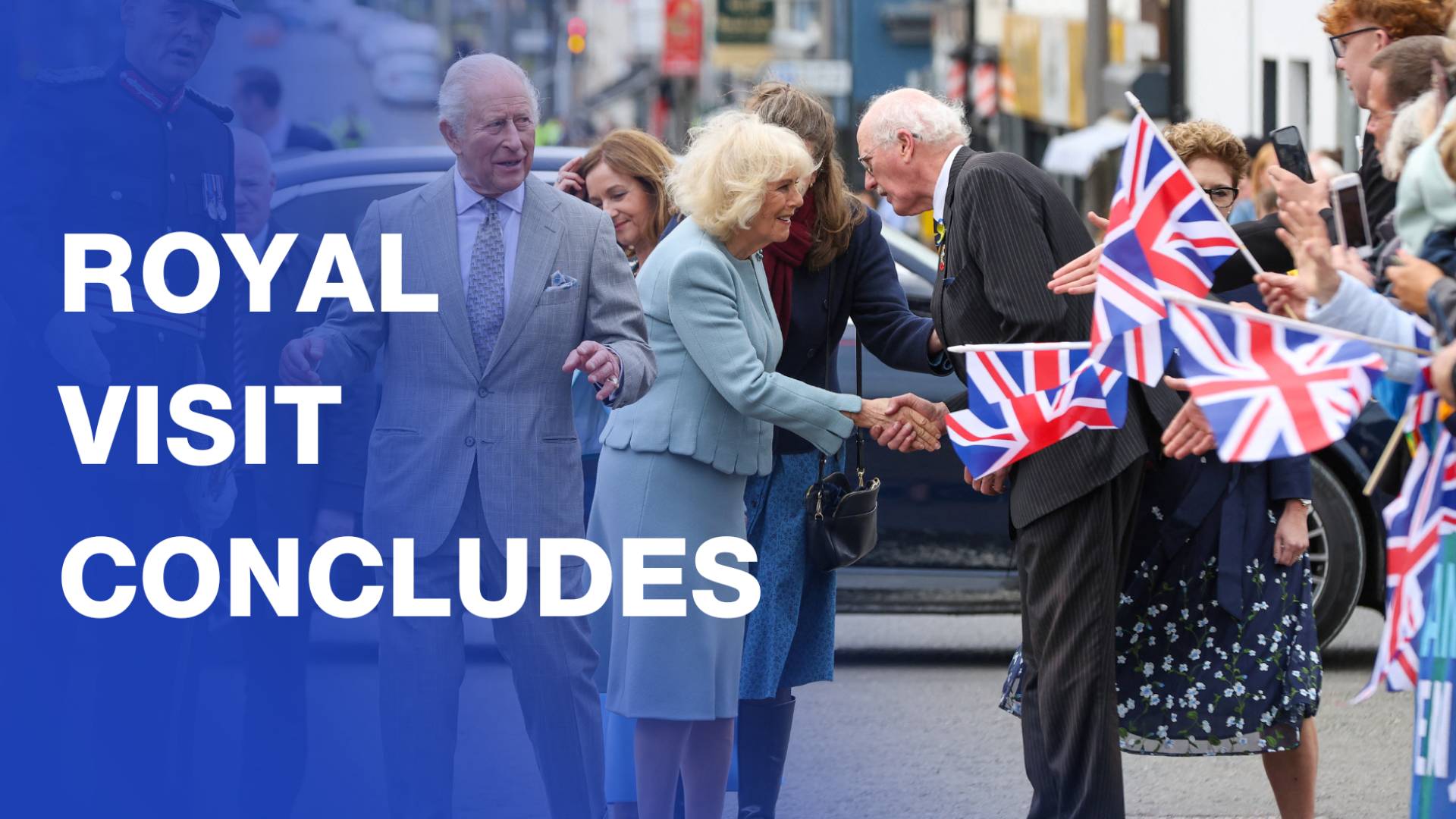 King Charles III & Queen Camilla end NI visit