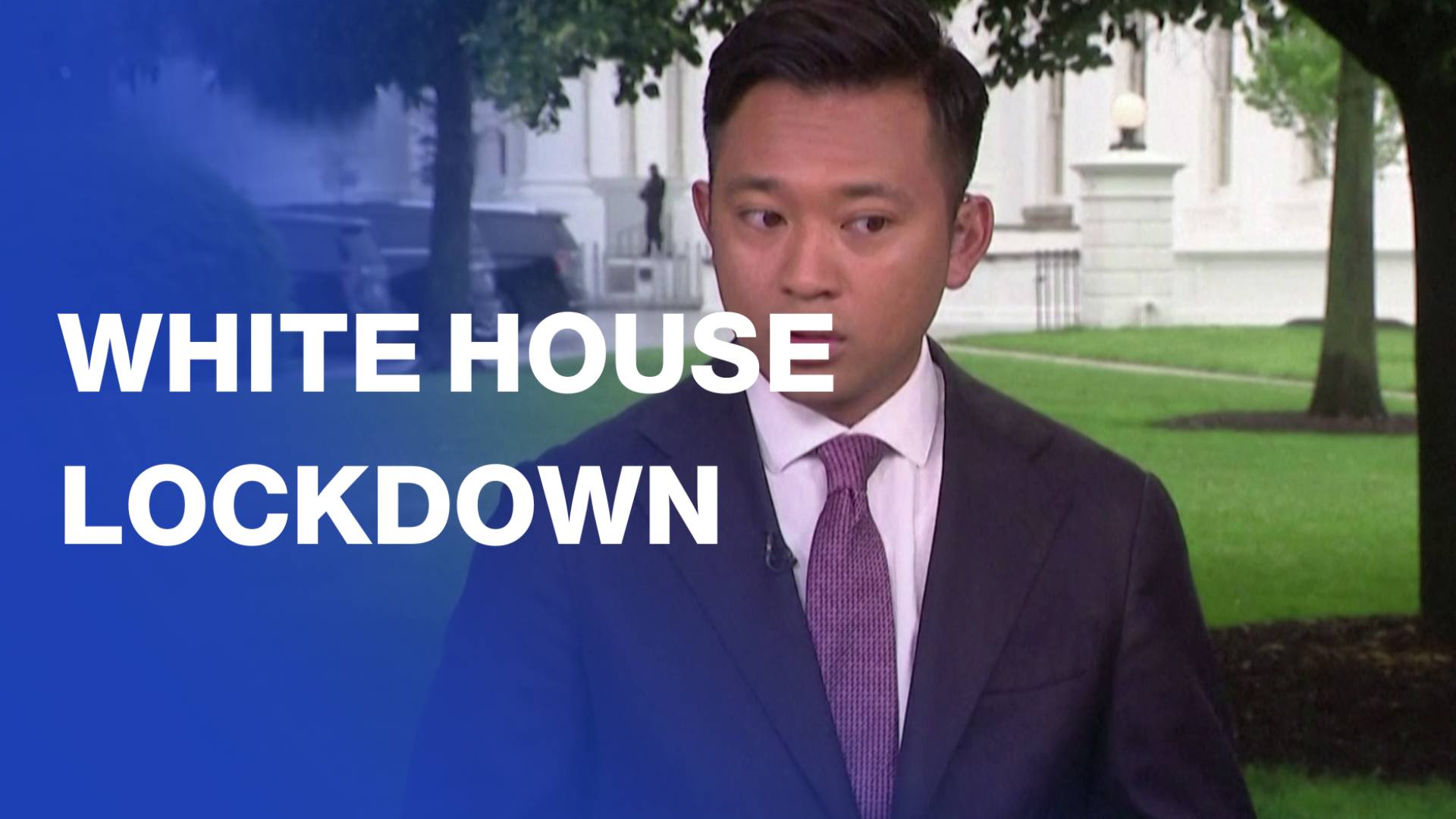 White House on lockdown after reported gunfire near North Lawn