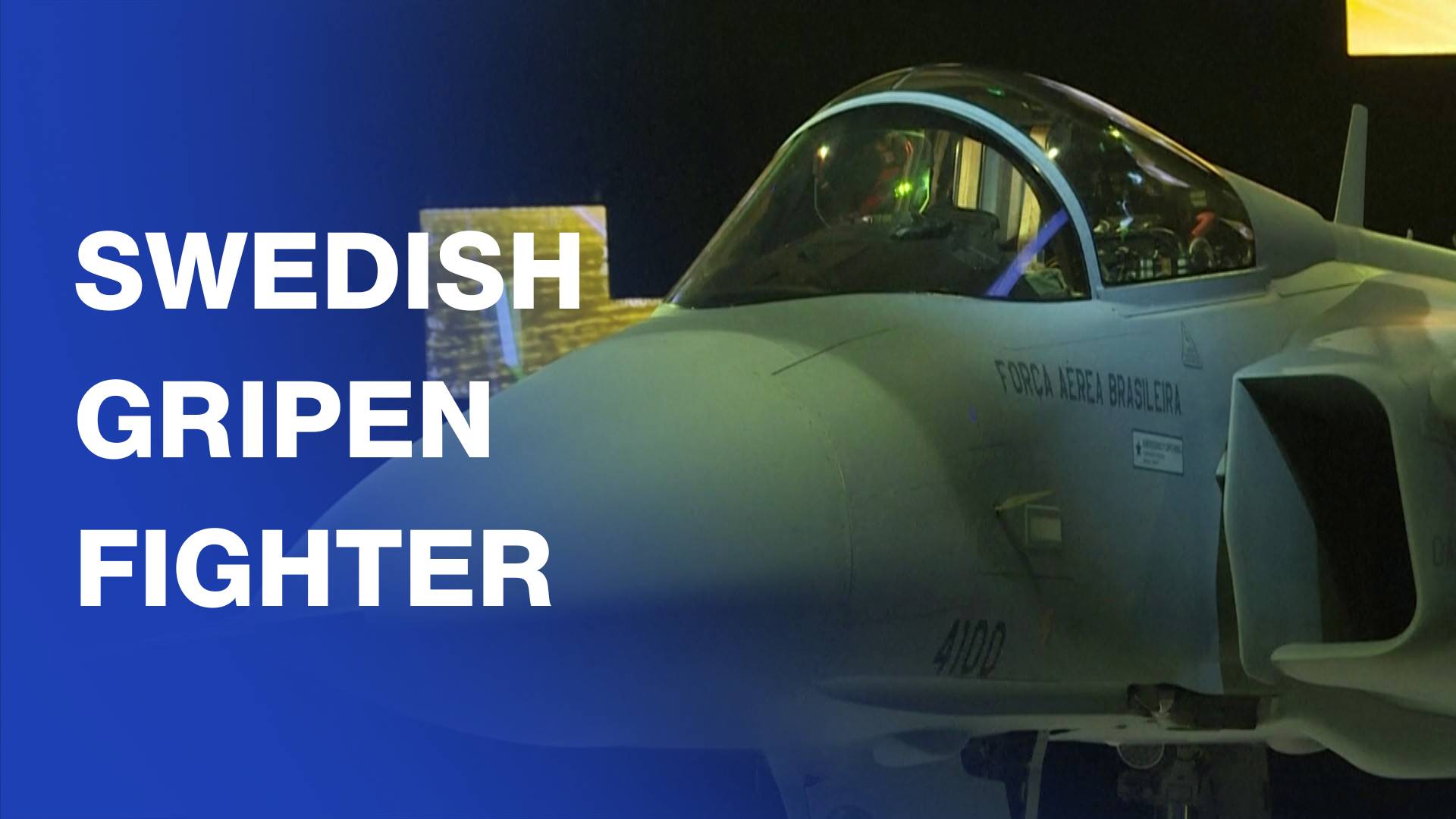Swedish Gripen fighter jets showcased in Sweden