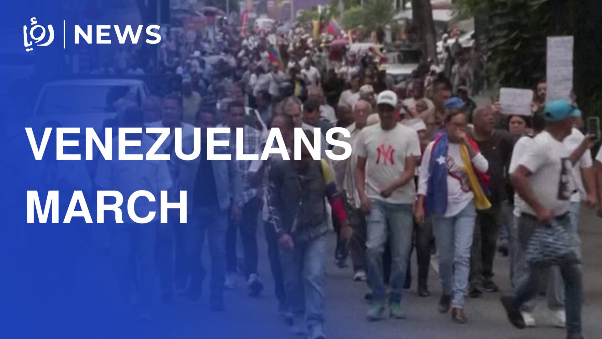 Venezuelans rally near US Embassy over election demands