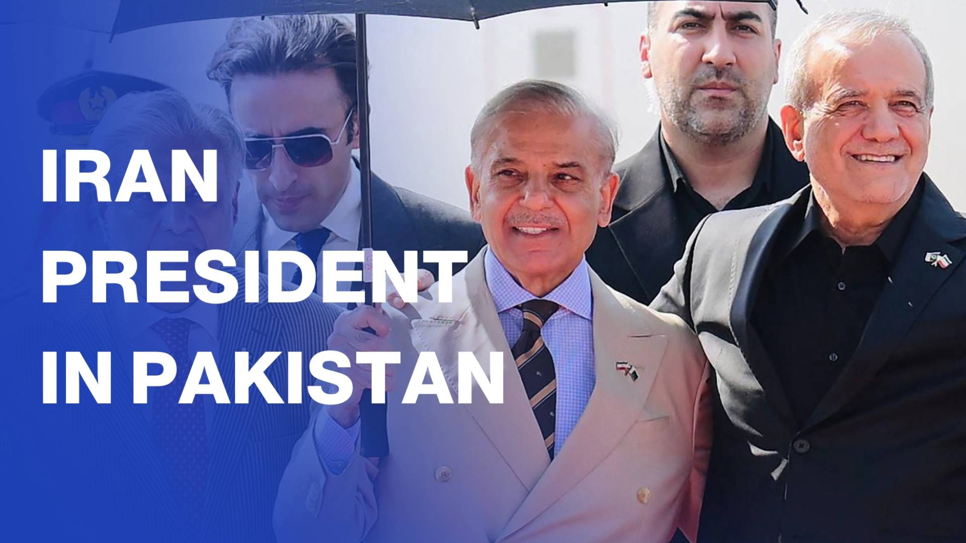 Iranian President Pezeshkian holds talks with Pakistan PM