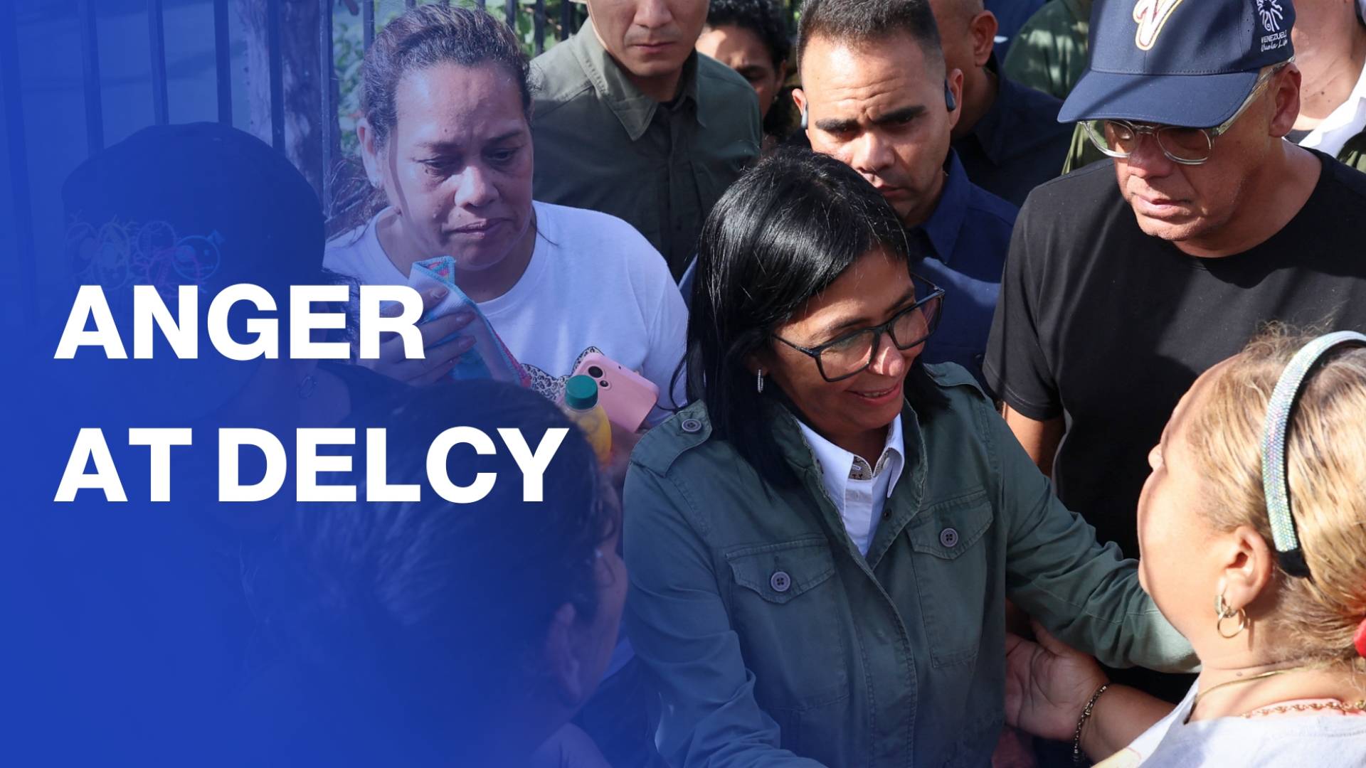 Venezuela's leader tours earthquake-affected area amid public discontent