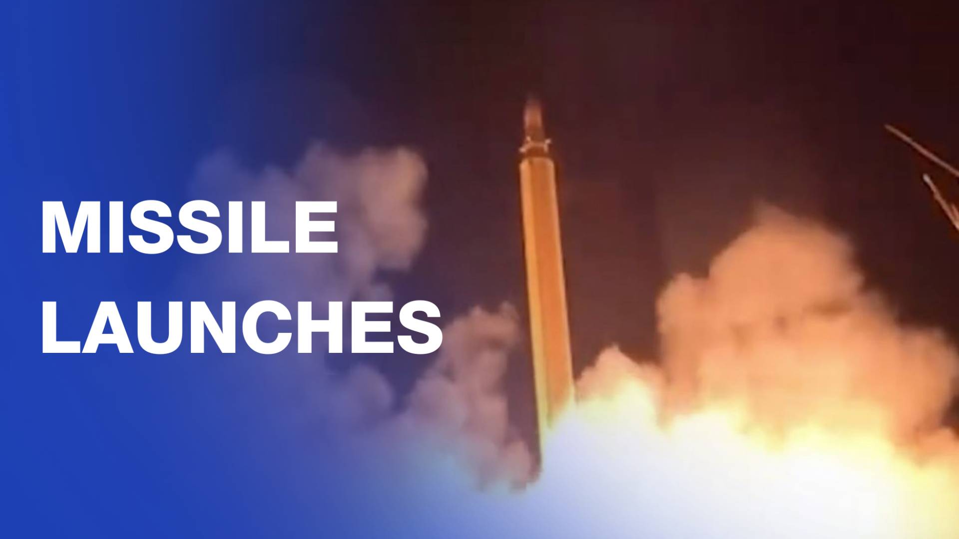 IRGC footage of missile launches on US targets in Gulf
