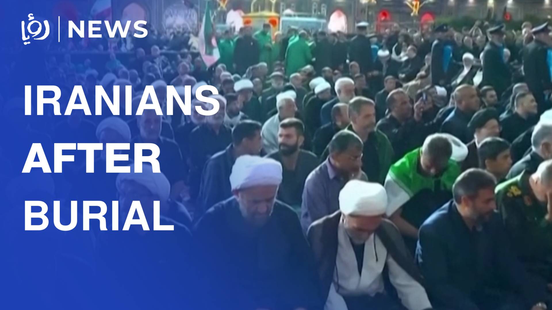 Iranians attend commemorations after Khamenei's burial