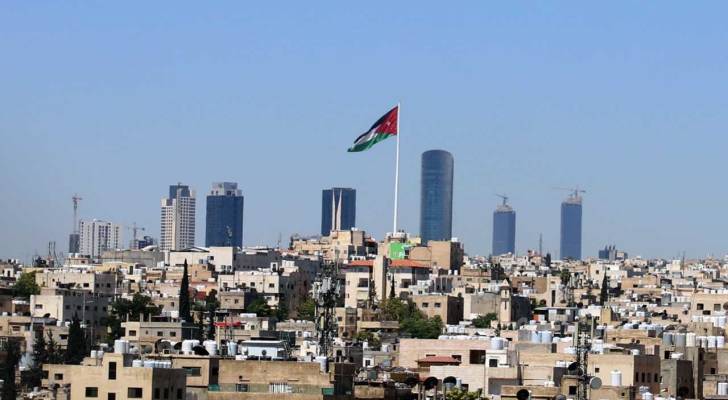 متى ينتهي تاثير الكتلة الهوائية الحارة على الاردن؟