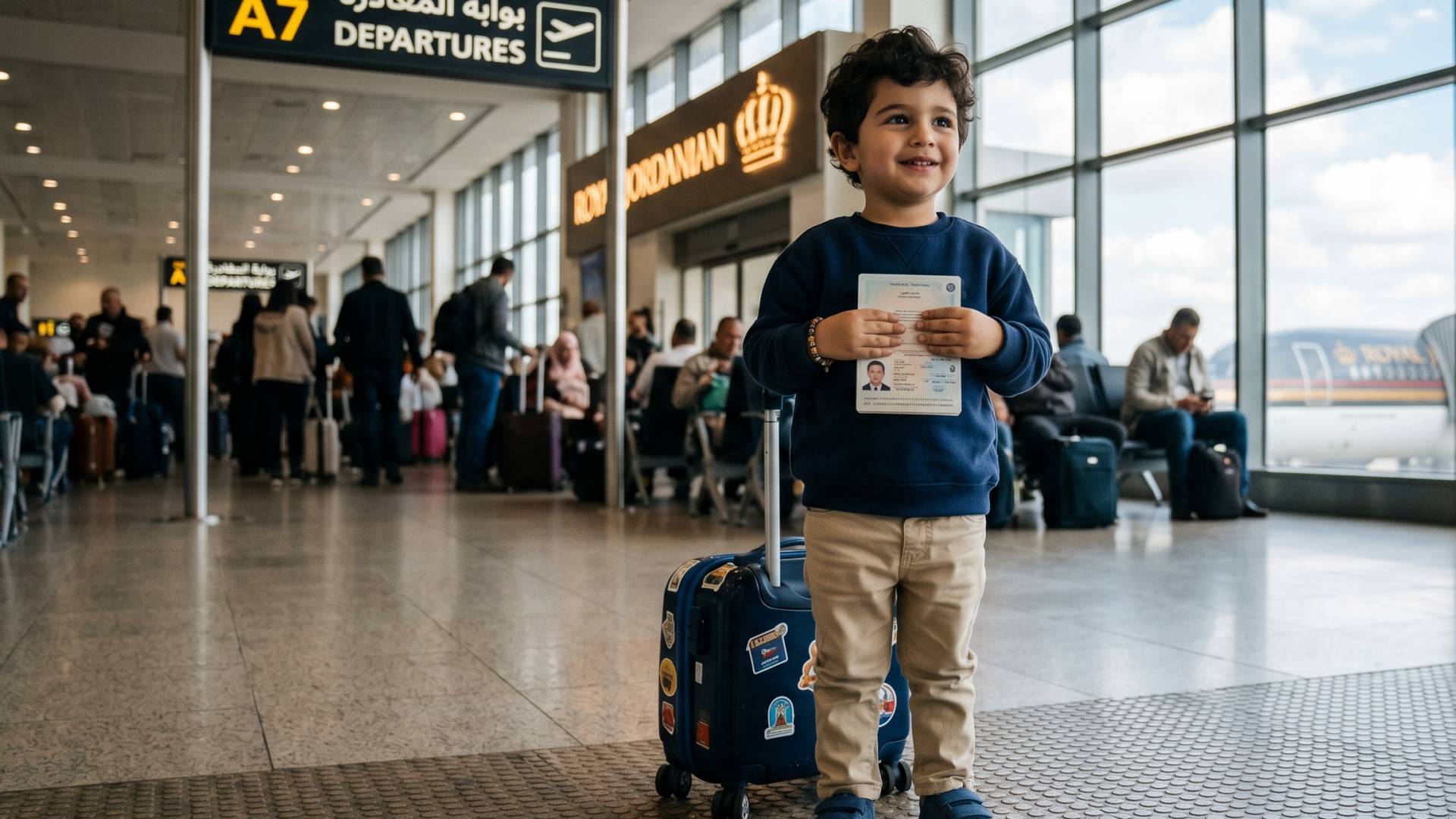 قضية طفل "سبأ" تعيد نقاش ضوابط سفر المحضون بعد مغادرة والده به خارج الأردن