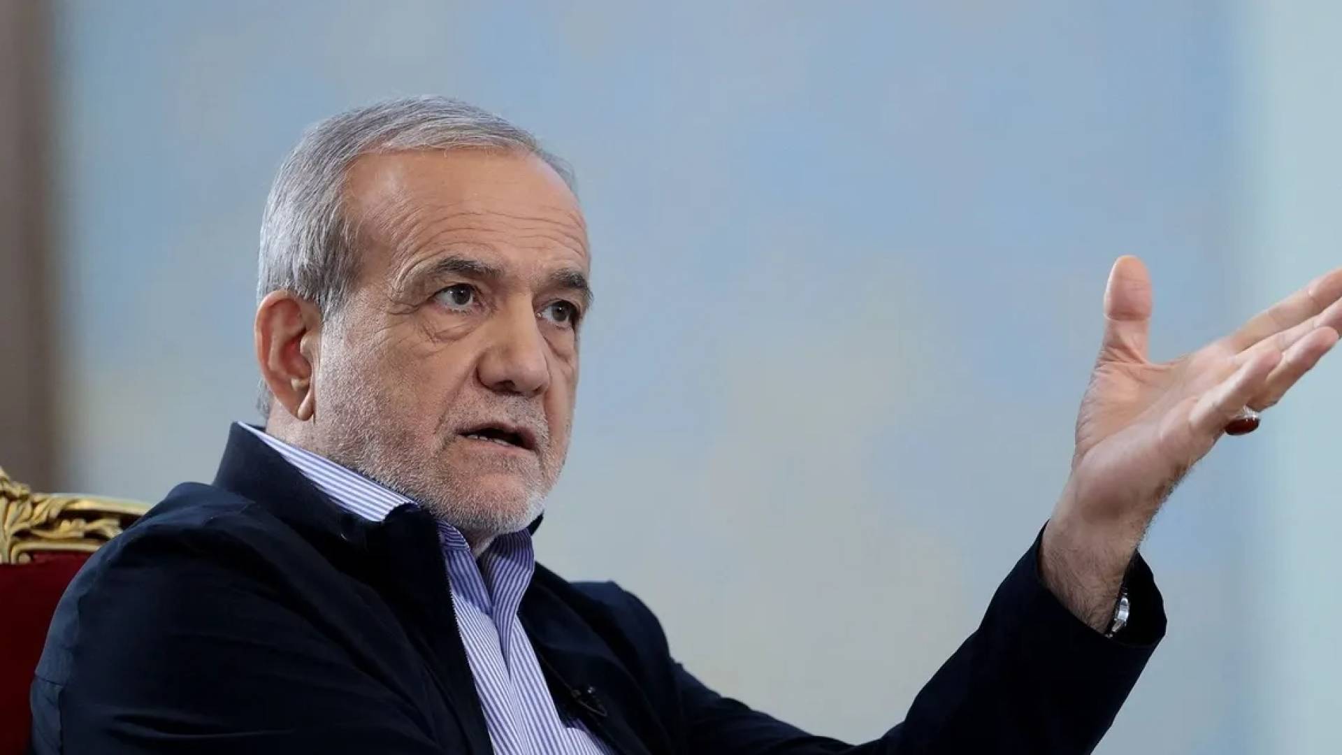 بيزشكيان: الحصار البحري الأمريكي خرق للقانون الدولي ومصيره الفشل