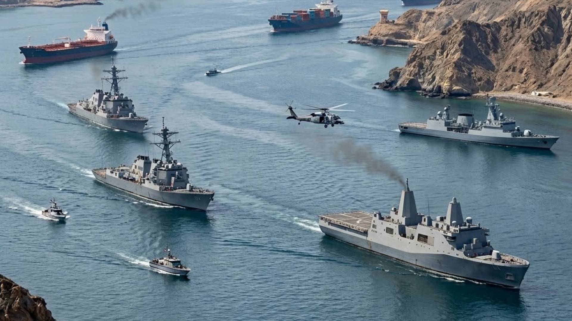 القيادة المركزية الأمريكية تبدأ مشروع الحرية بمضيق هرمز وباكستان تطالب بضبط النفس