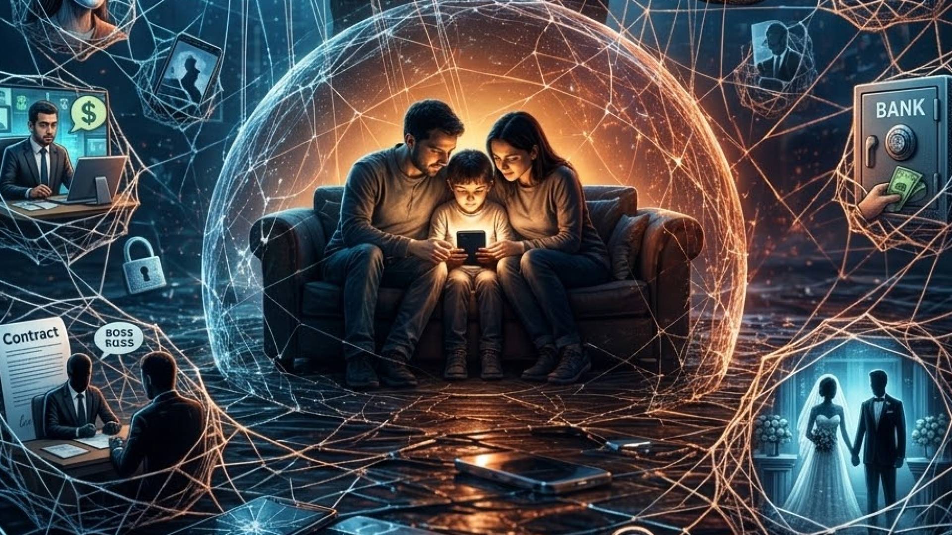 "شباك الظل".. كيف يتحول "العالم الافتراضي" إلى كابوس ينهش خصوصية الأسر؟