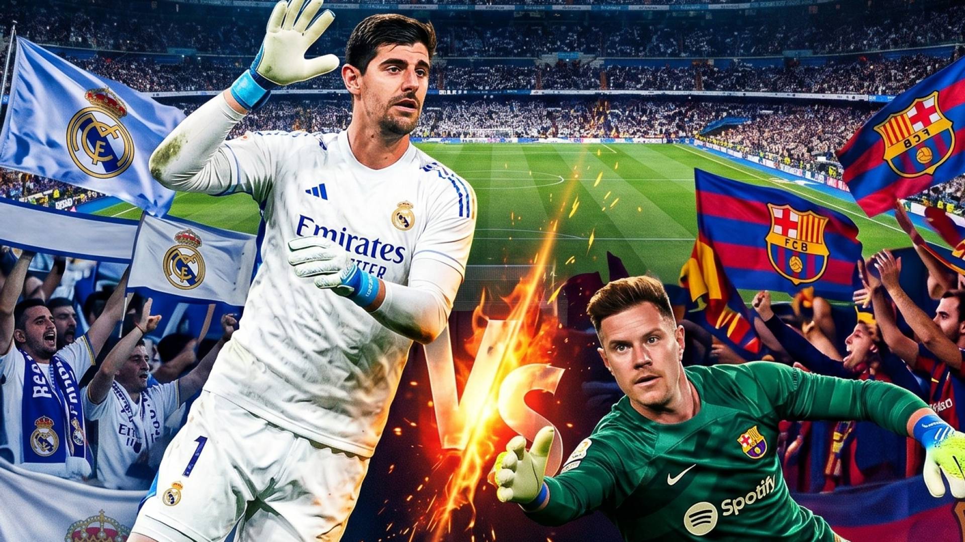 كلاسيكو الأرض.. سجل الصراع الأزلي بين ريال مدريد وبرشلونة عبر التاريخ
