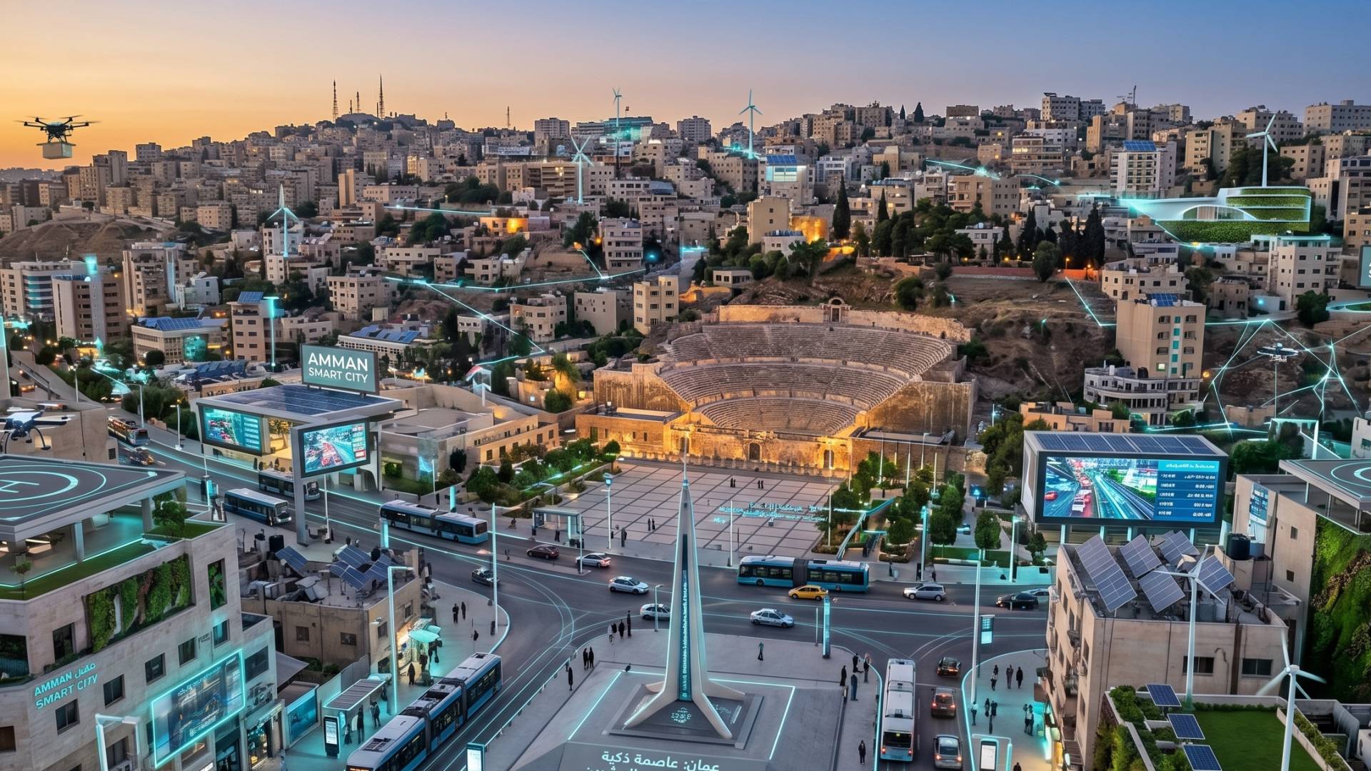 عمان أول عاصمة في العالم تنال شهادة المعهد البريطاني للمقاييس (BSI) للمدن الذكية