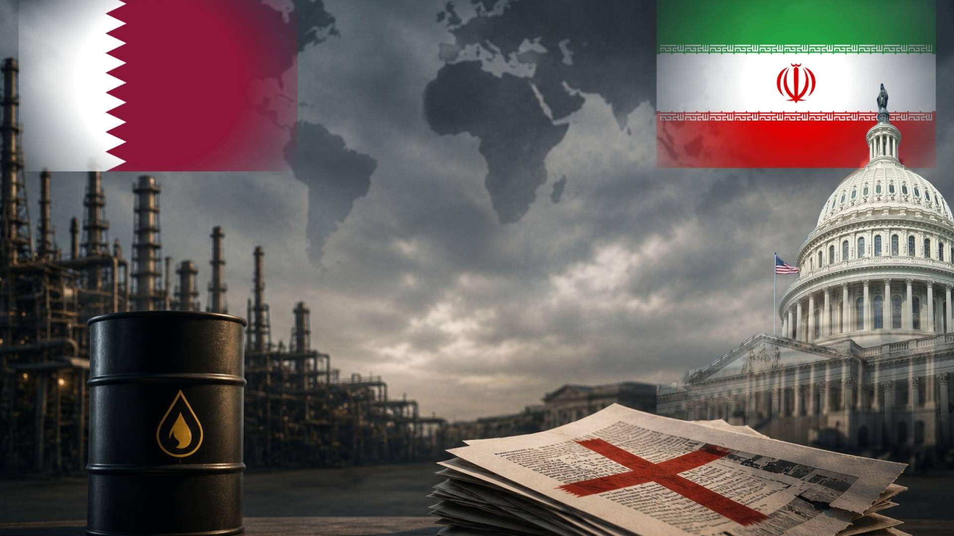 قطر تنفي ادعاءات "واشنطن بوست" بالتنسيق النفطي مع إيران وتؤكد: مواد زائفة تستهدف جهود الوساطة