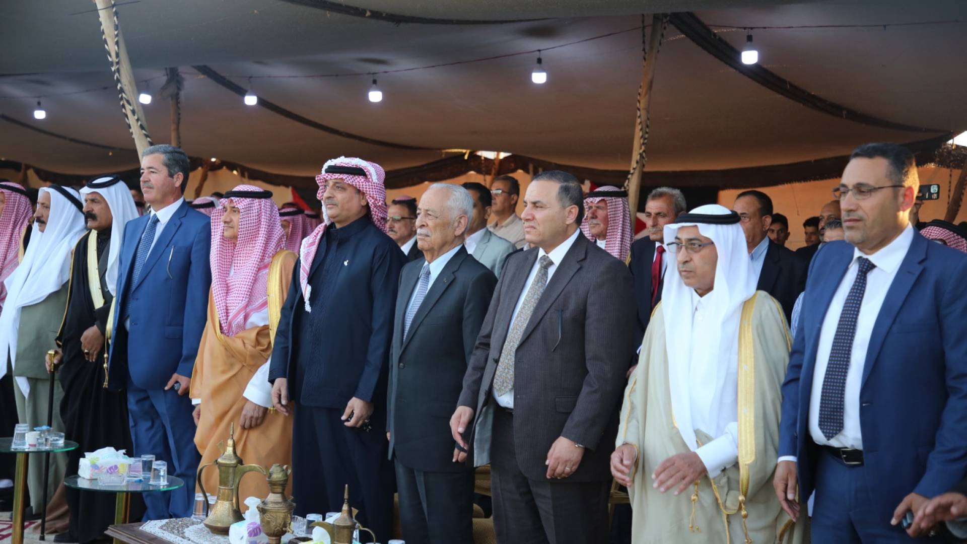 العيسوي يرعى احتفالا وطنيا بمناسبة الاستقلال الثمانين والأعياد الوطنية في البادية الشمالية