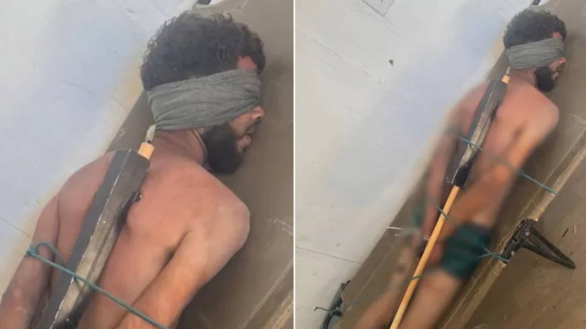جيش الاحتلال يقر بصحة صورة توثق تعذيب أسير فلسطيني في غزة بطريقة وحشية