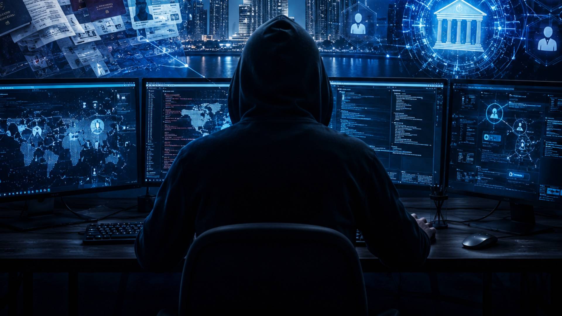 ضبط شبكة احتيال إلكتروني استغلت بيانات العمالة لفتح حسابات بنكية في الإمارات