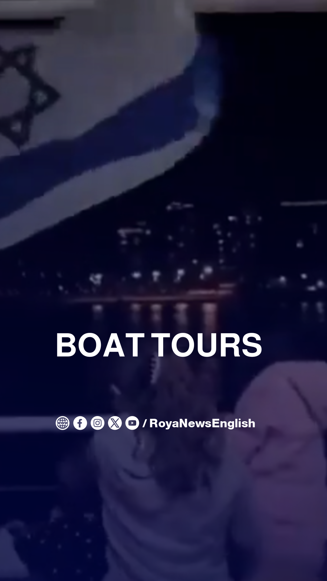 “Israelis” organize boat tours for sightseeing Gaza's destruction