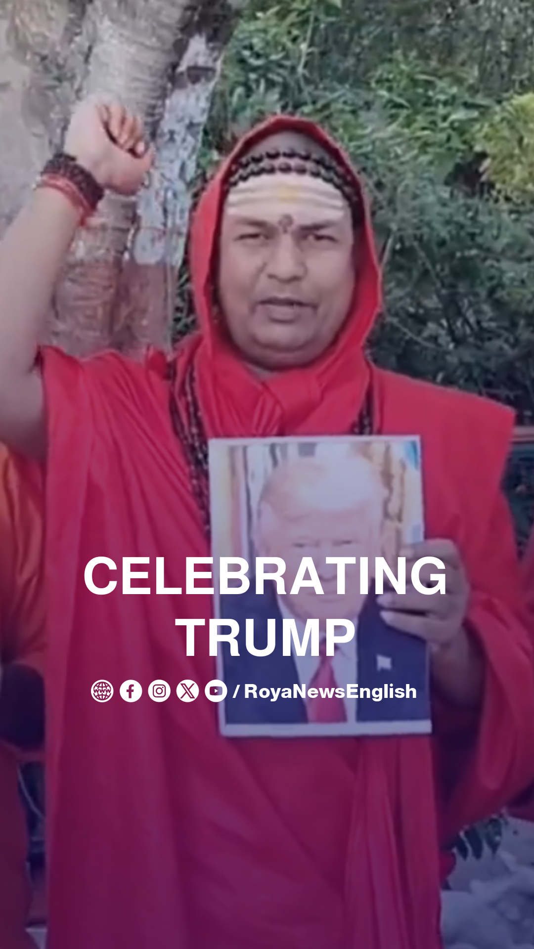 Indian priest celebrates Donald Trump’s win