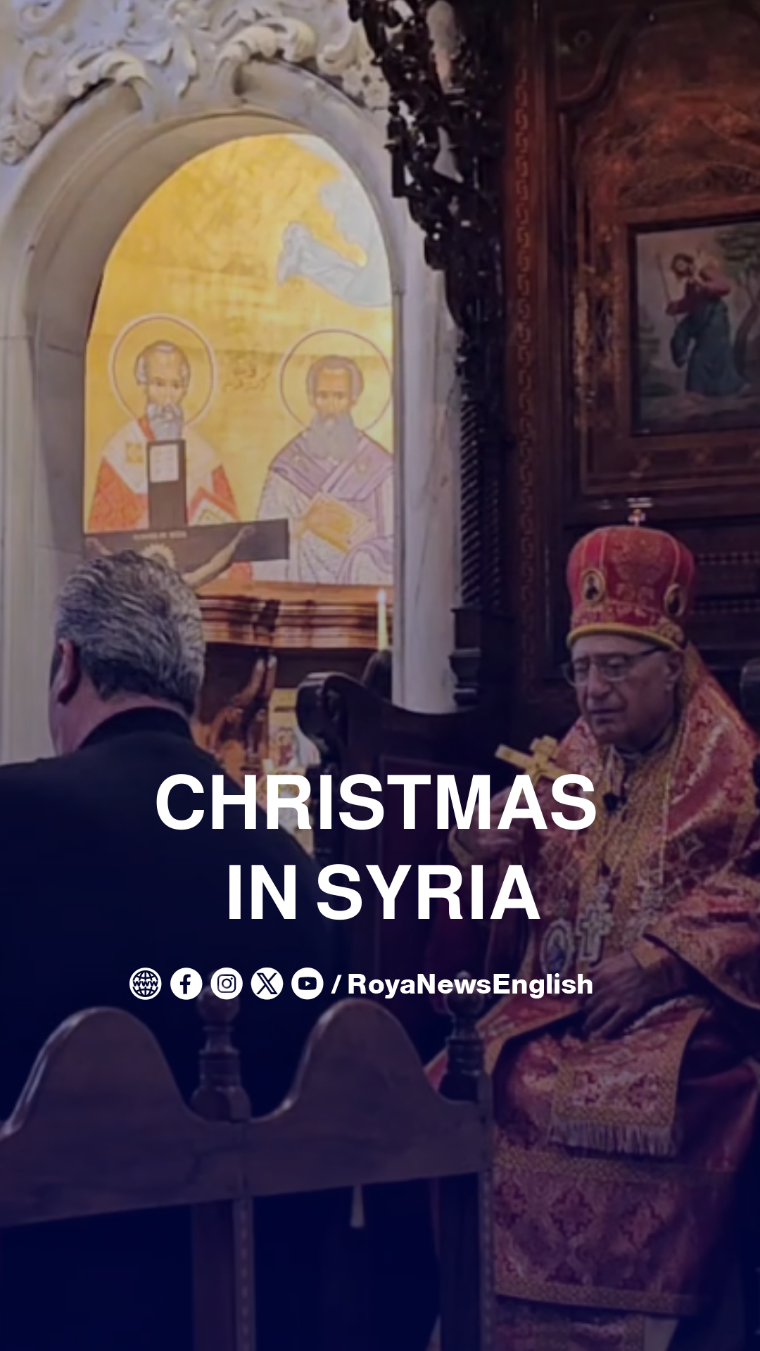 Christmas prayers begin in Damascus churches under tight security