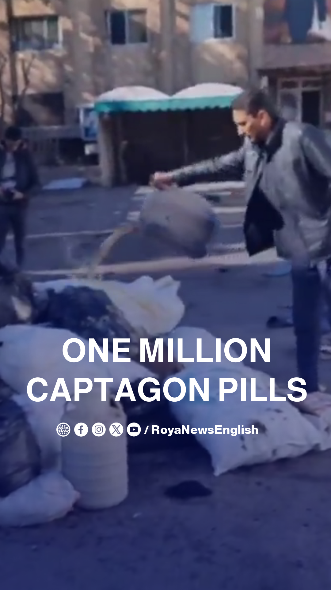 New Syrian authorities torch one million captagon pills