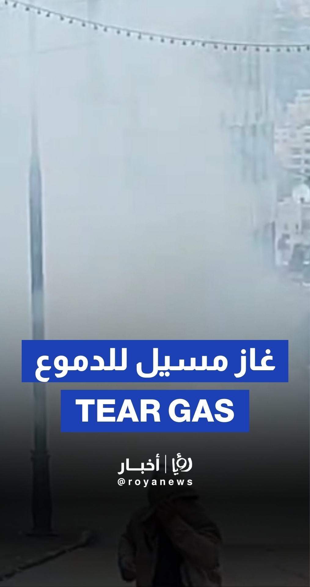 Palestinians injured by tear gas