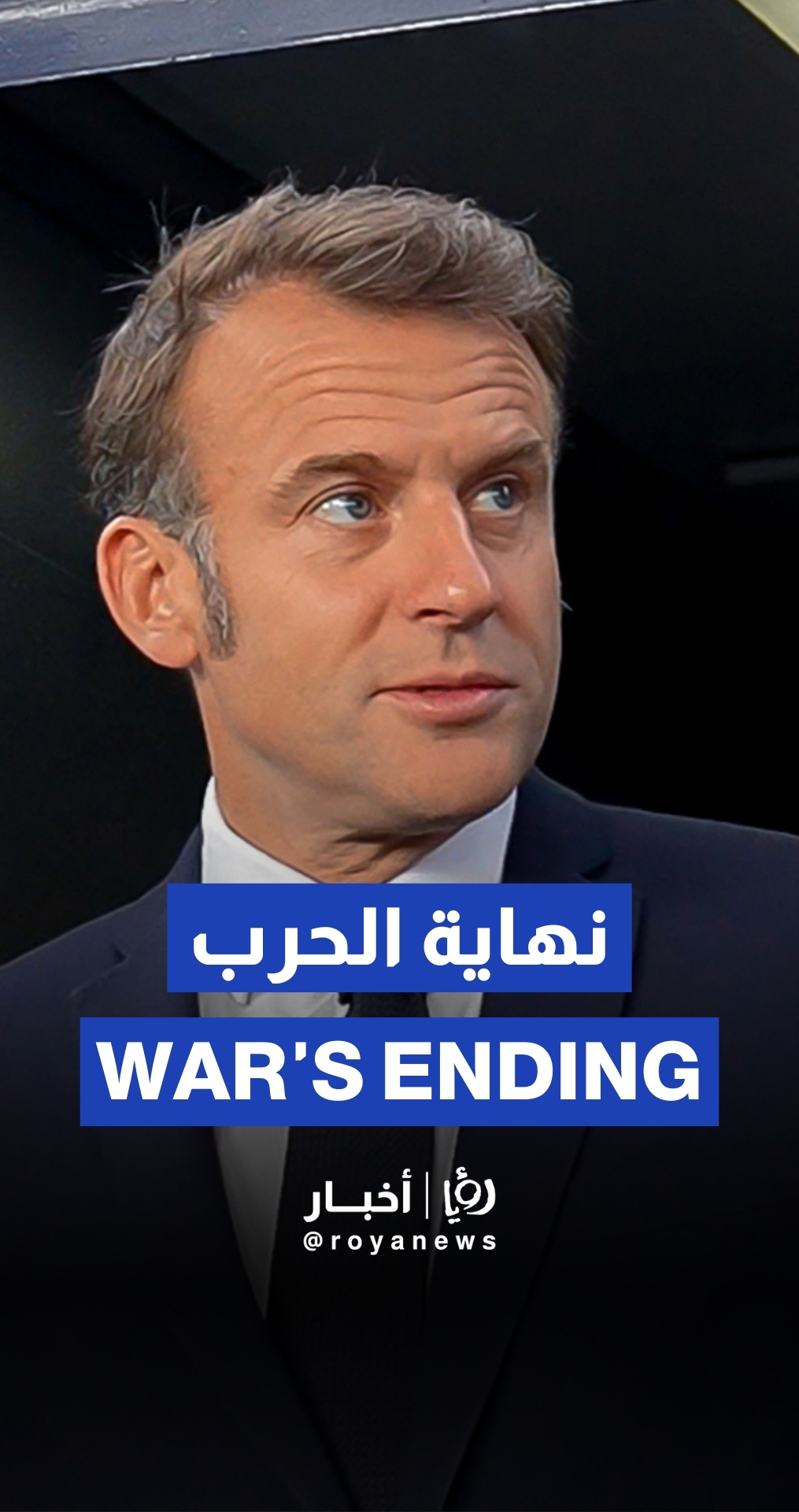 “The ceasefire will start next Monday," says Macron in Kyiv