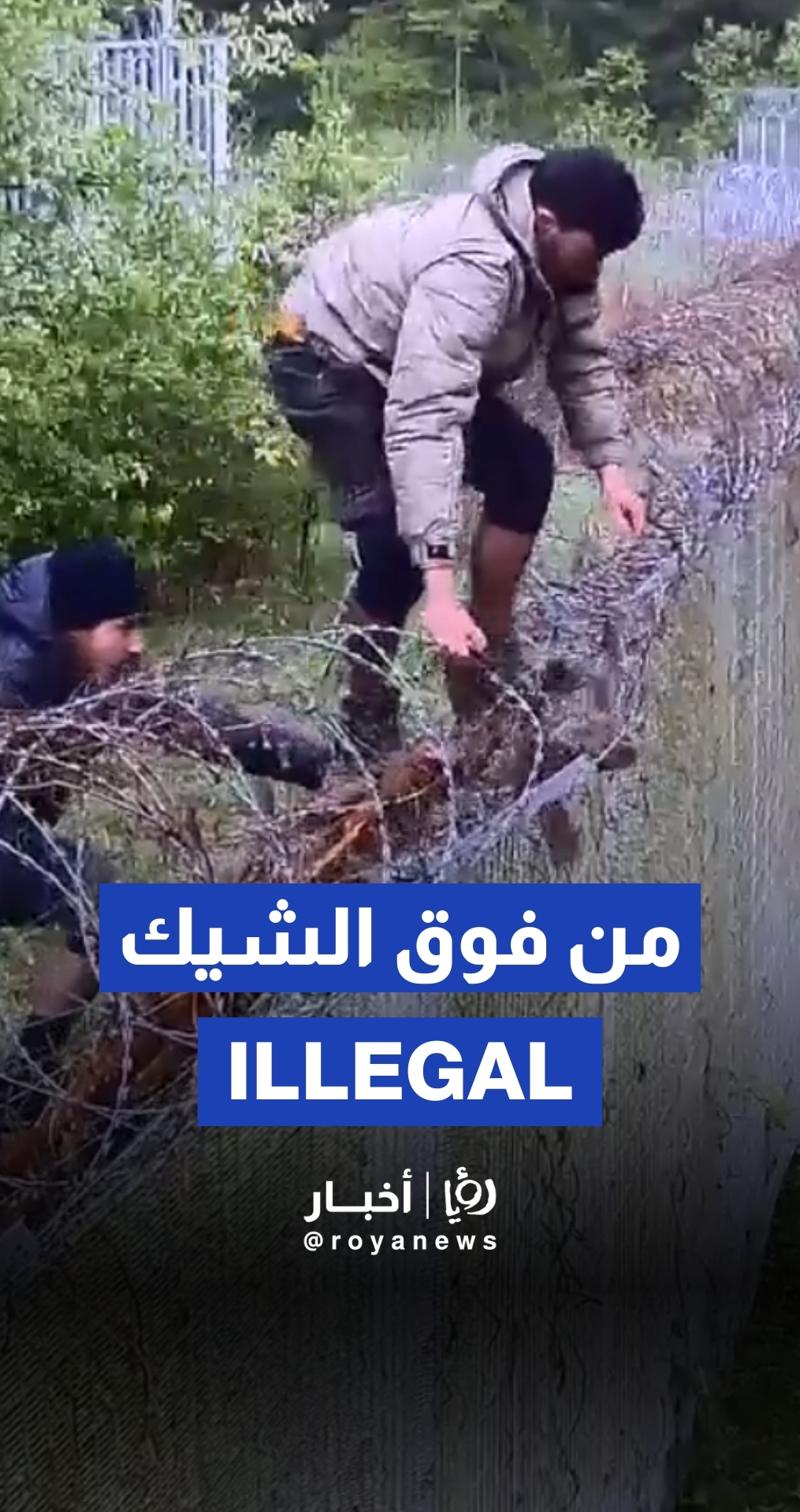 Illegal immigrants enter Lithuania