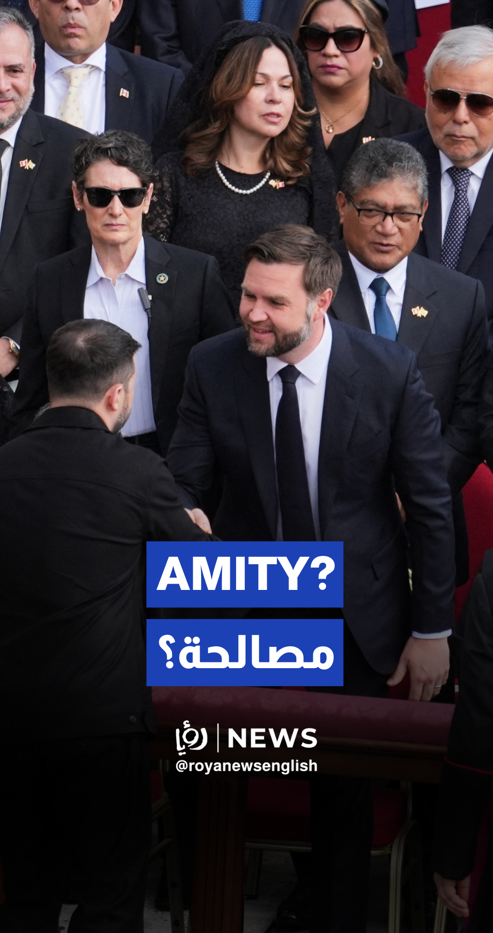 Zelensky, JD Vance shake hands in first meeting after White House fiery exchange