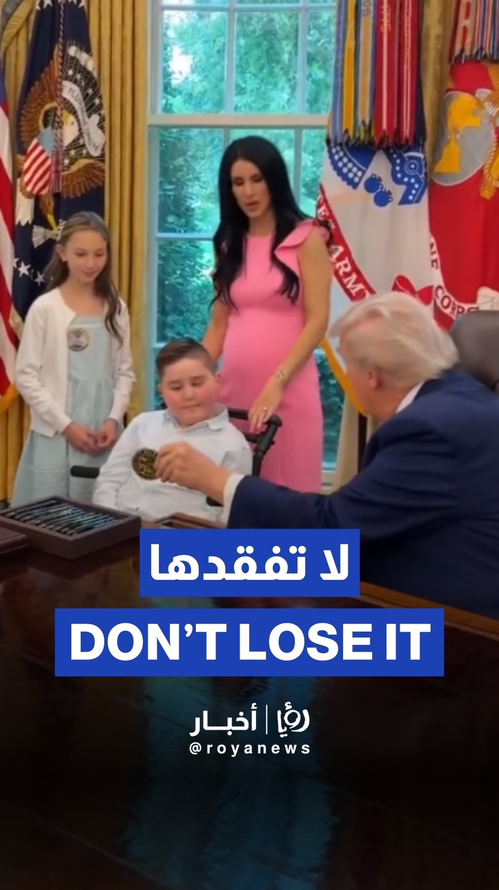 Trump surprises American family with $TRUMP crypto gift to their son