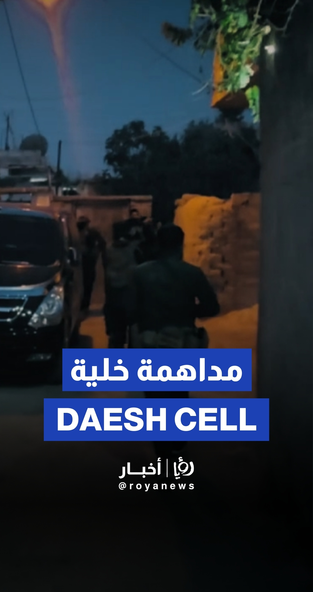 Syrian security raids Daesh cell