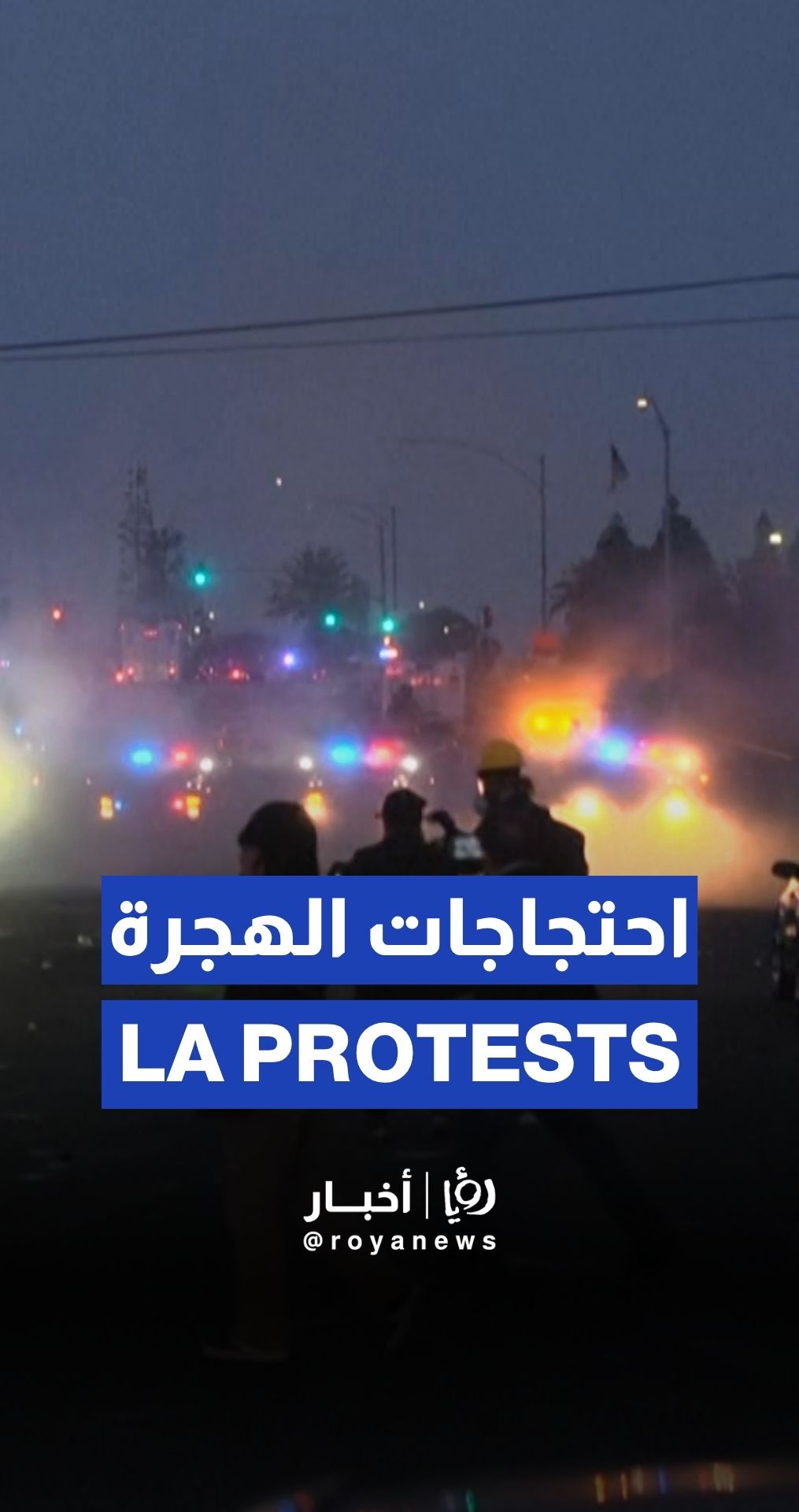 US police use tear gas, flash-bang grenades in LA immigration protests