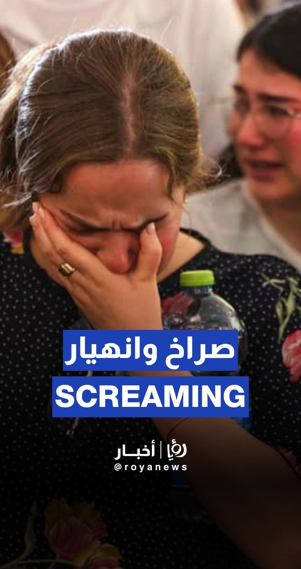 “Israeli” settlers collapse during Iranian missile strike on Tel Aviv
