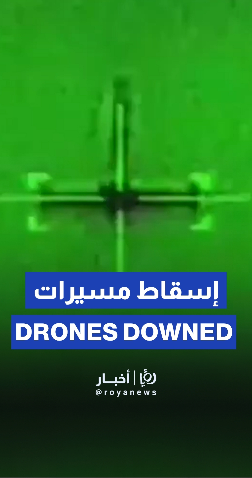 “Israeli” Air Force footage of intercepting Iranian drones