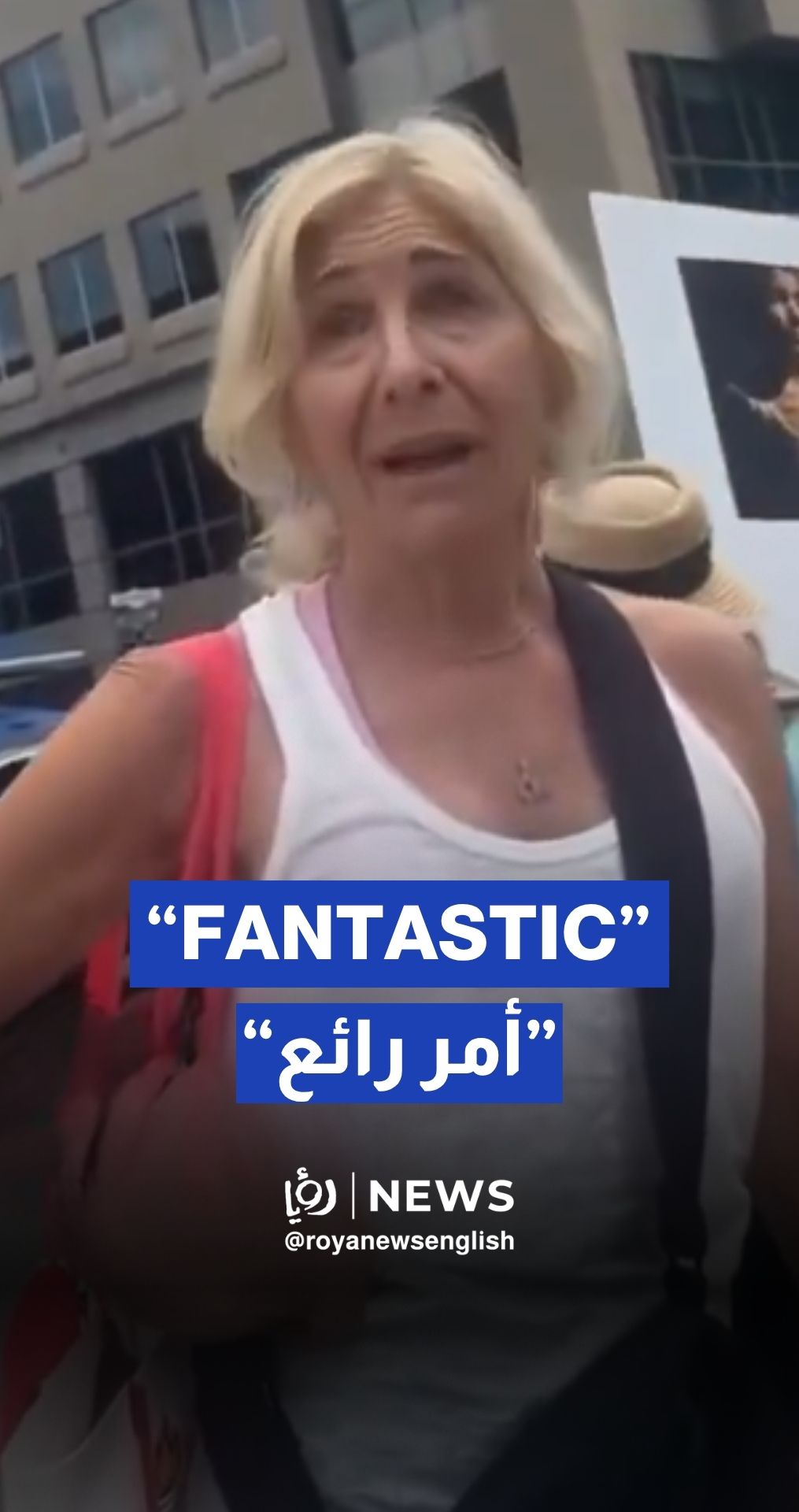 Pro-“Israeli” woman calls killing babies in Gaza “self-defense” and “fantastic”