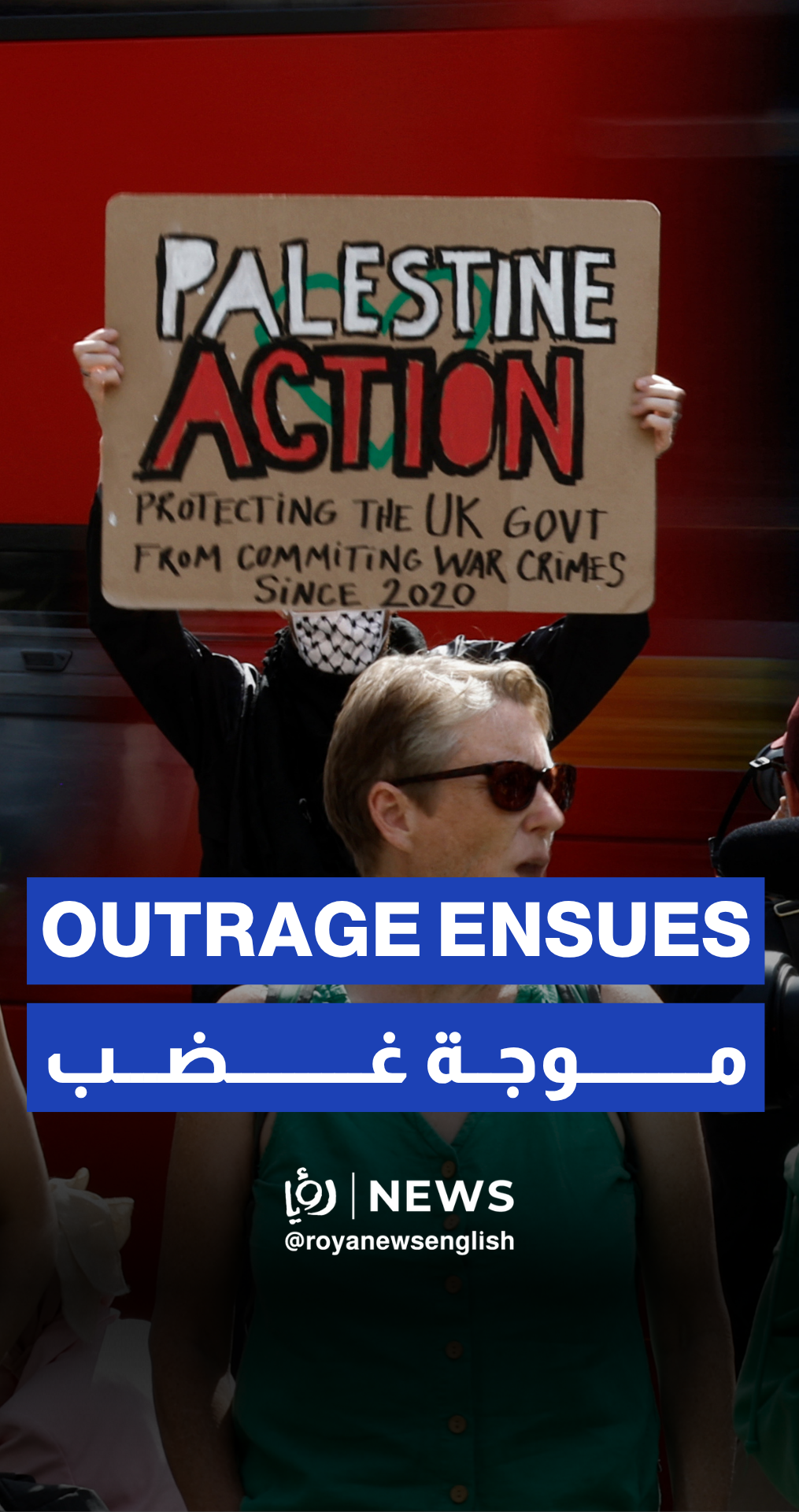 Hundreds protest against Palestine Action's terror listing