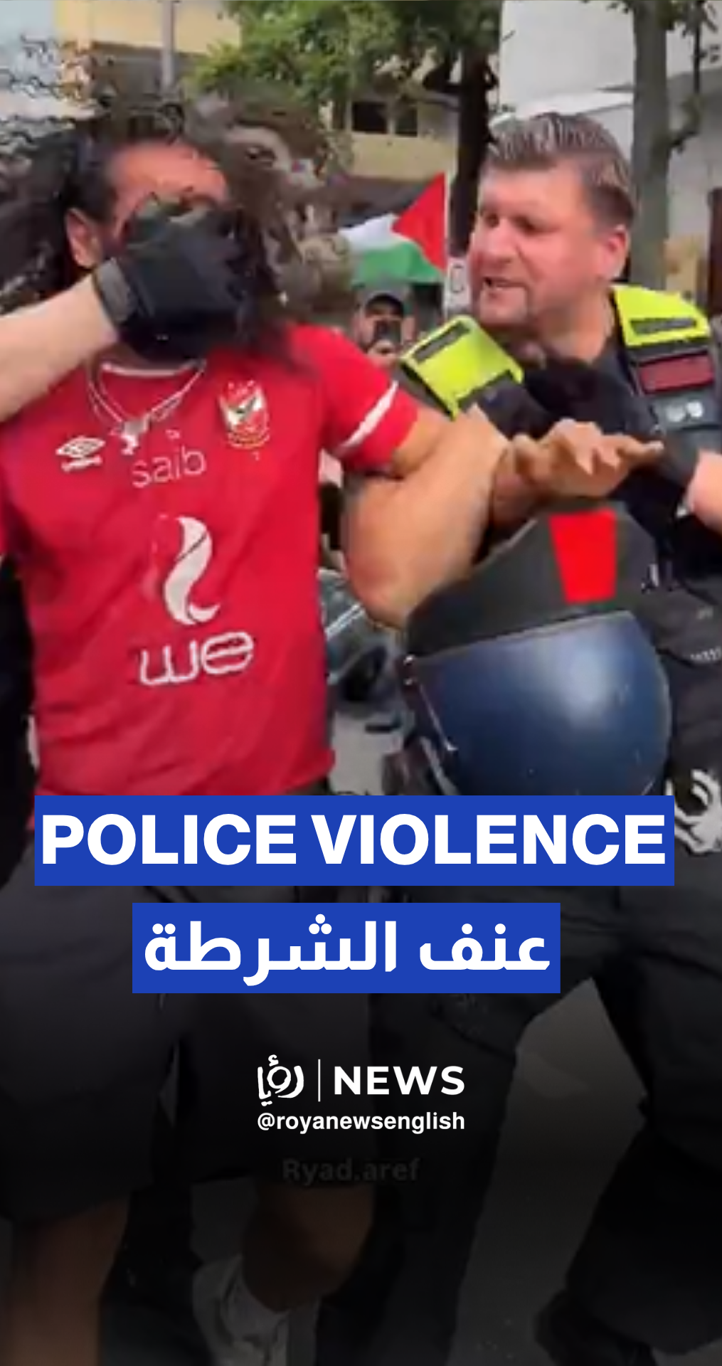 Berlin police assault peaceful pro-Palestine protesters