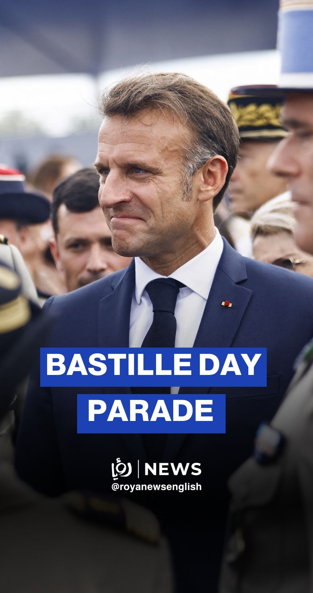 Bastille Day parade in Paris with Macron in attendance