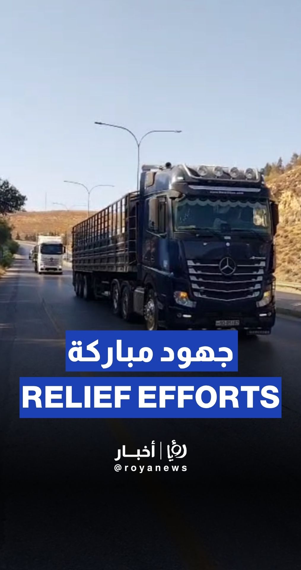 Jordan sends food, and prosthetics to Gaza in latest aid convoy