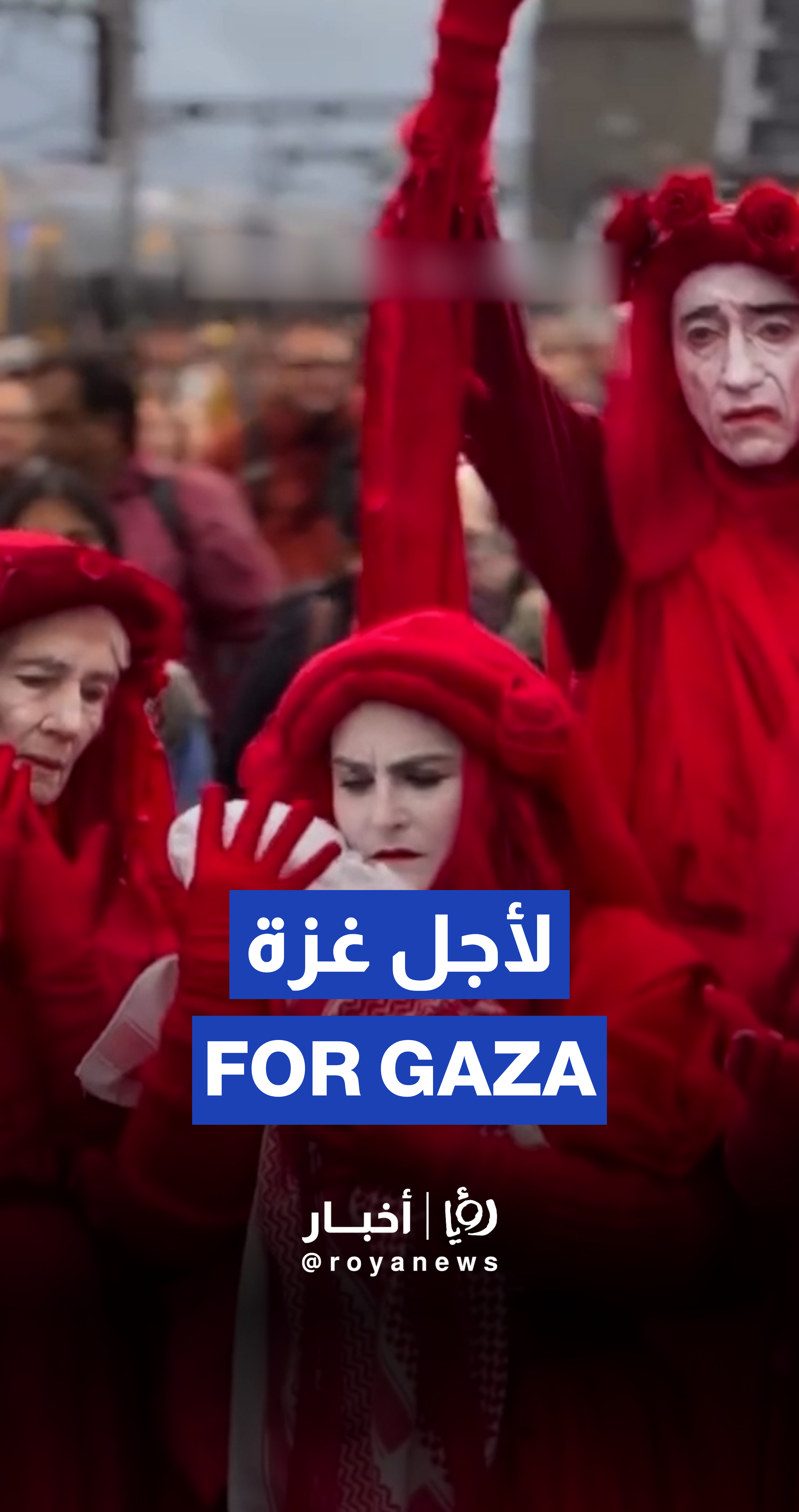 Hundreds of thousands cross Sydney Harbour Bridge for Gaza