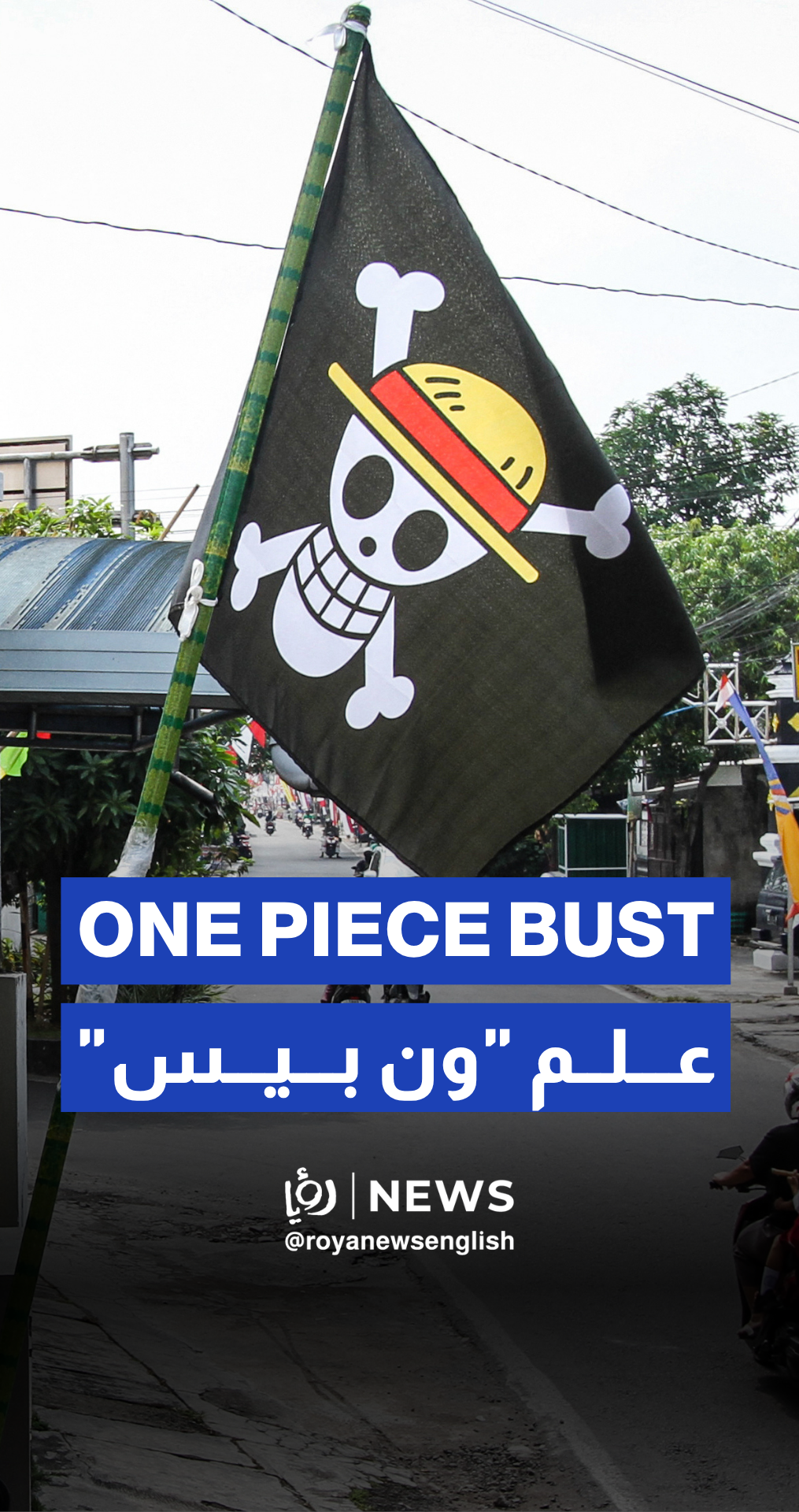 Indonesia cracks down on viral One Piece pirate flag used in protests