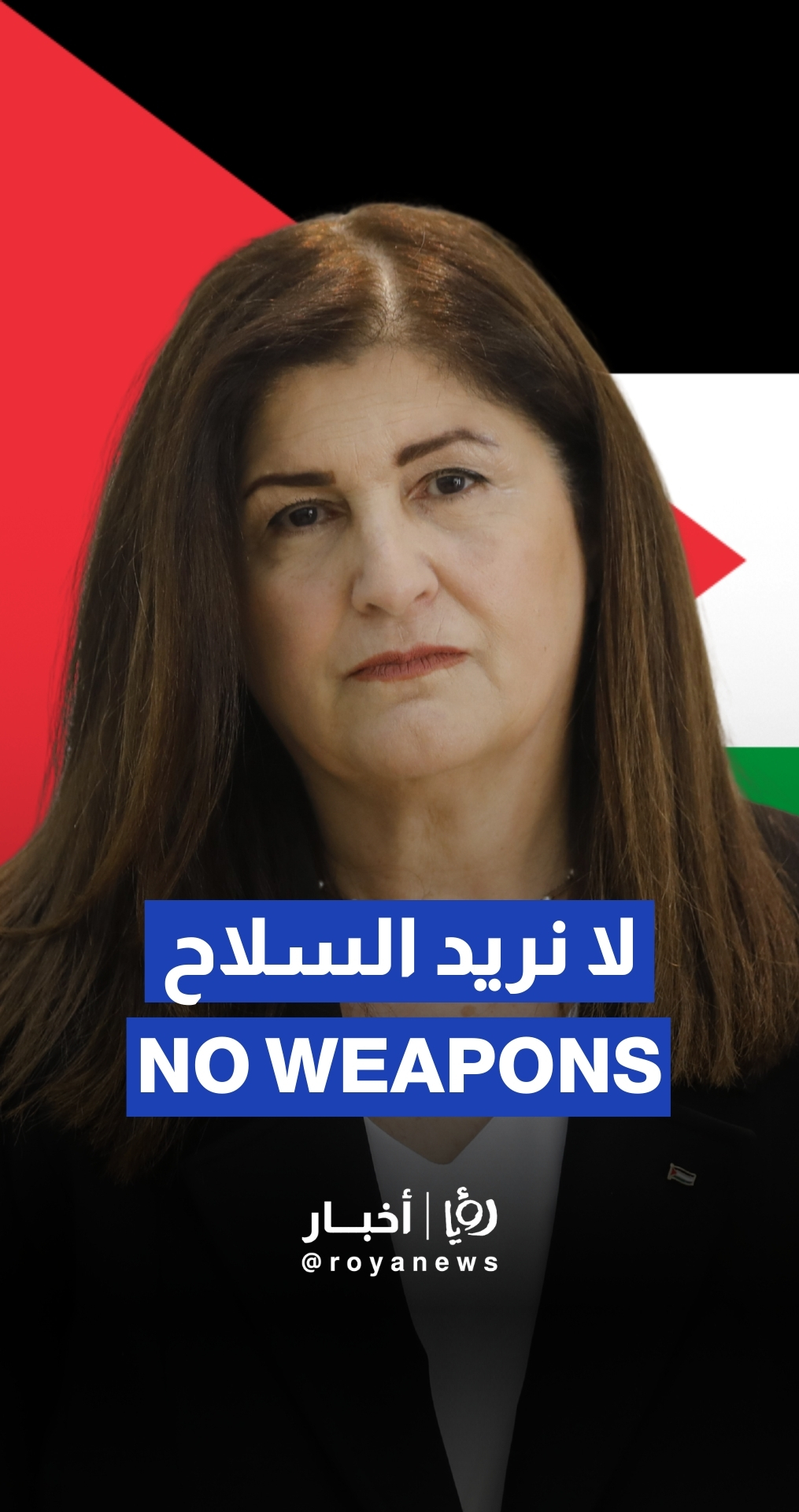 Palestinian Foreign Minister: We don’t want an armed Palestinian state