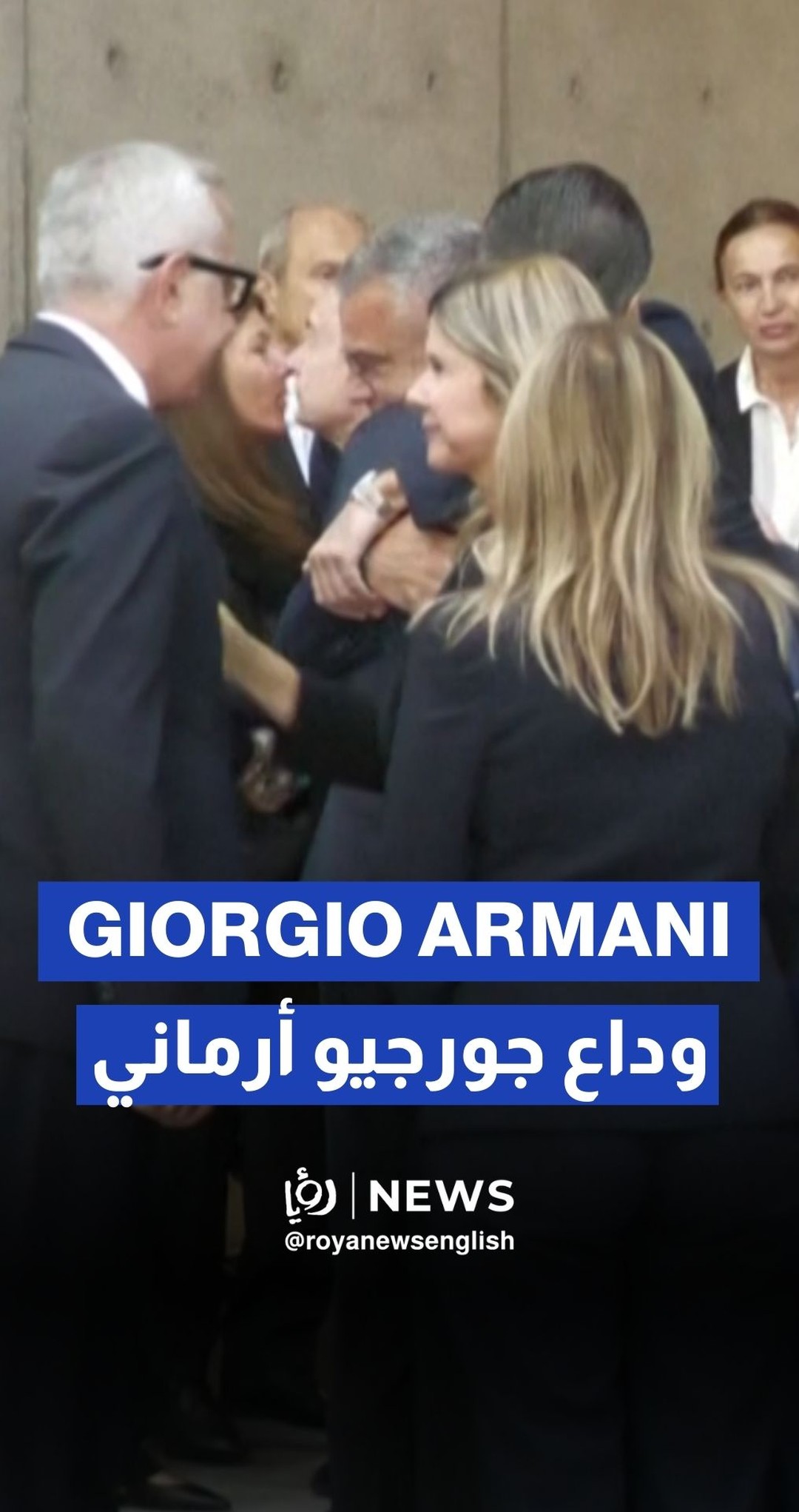 Mourners gather in Milan to bid farewell to Giorgio Armani