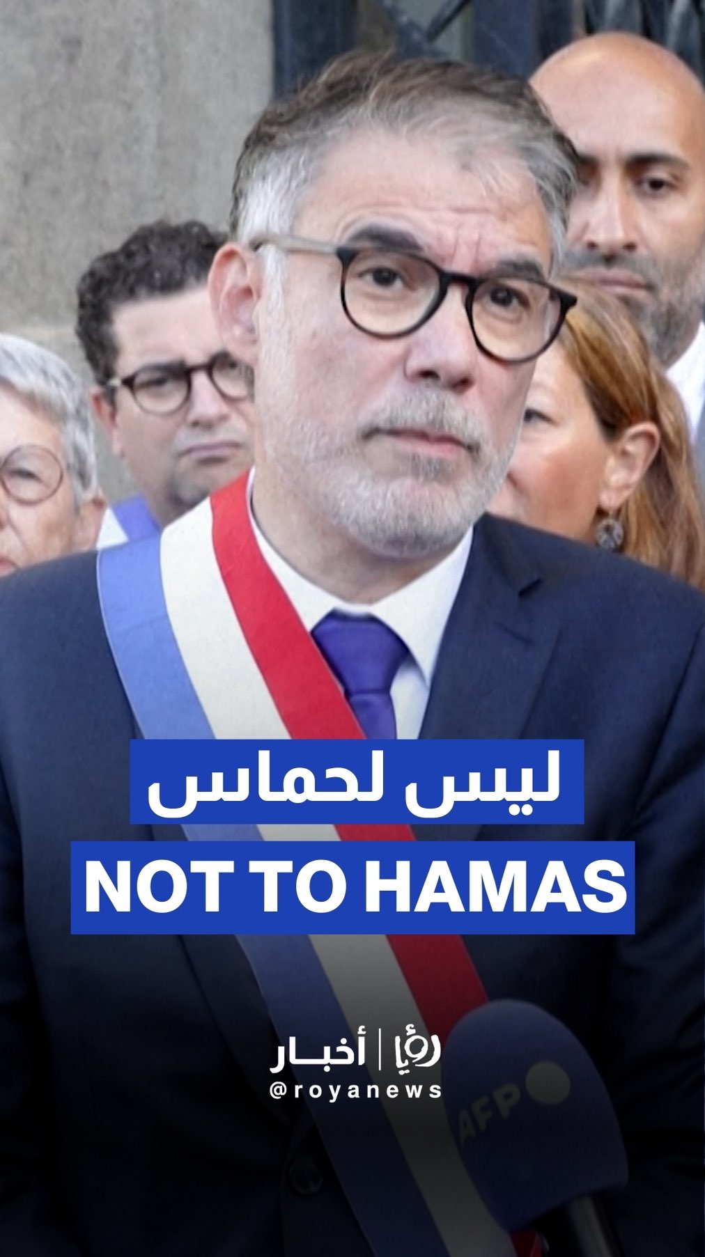 UK's Socialist party leader Olivier Faure says Palestinian flag "not the flag of Hamas"