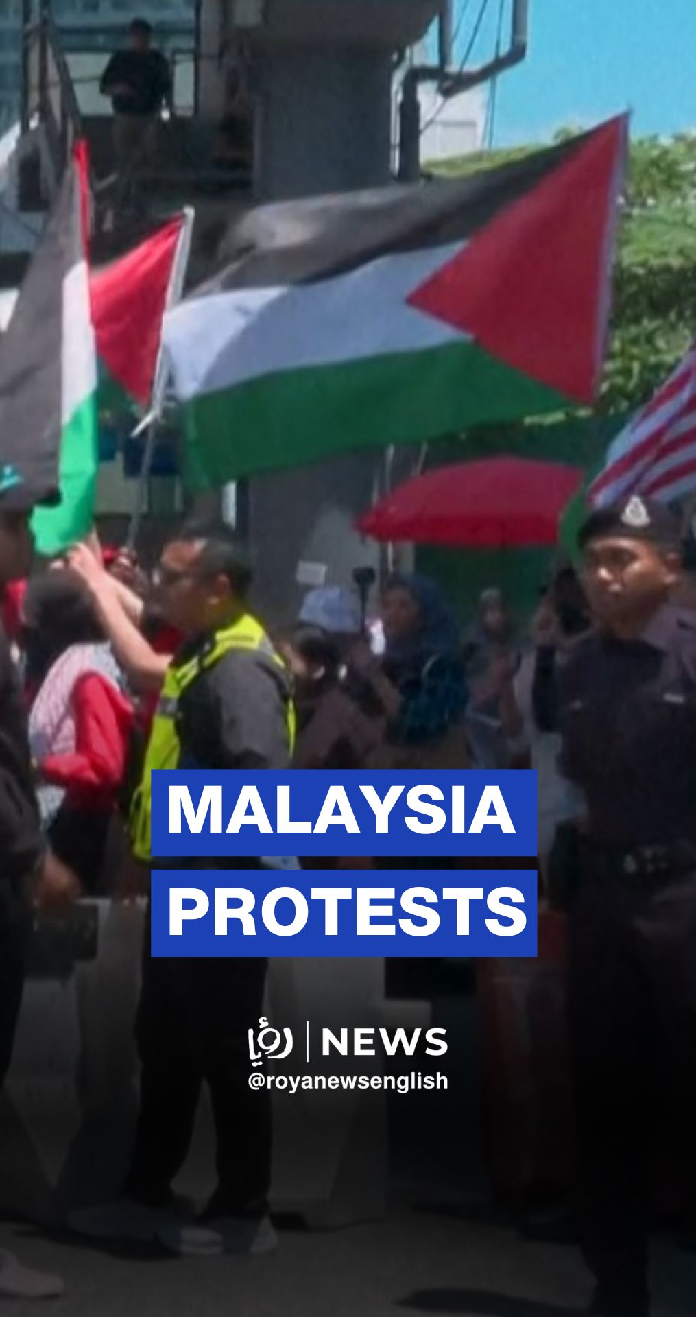 Pro-Palestinian rally outside US embassy in Malaysia, after ‘Israel’ intercepts Gaza flotilla