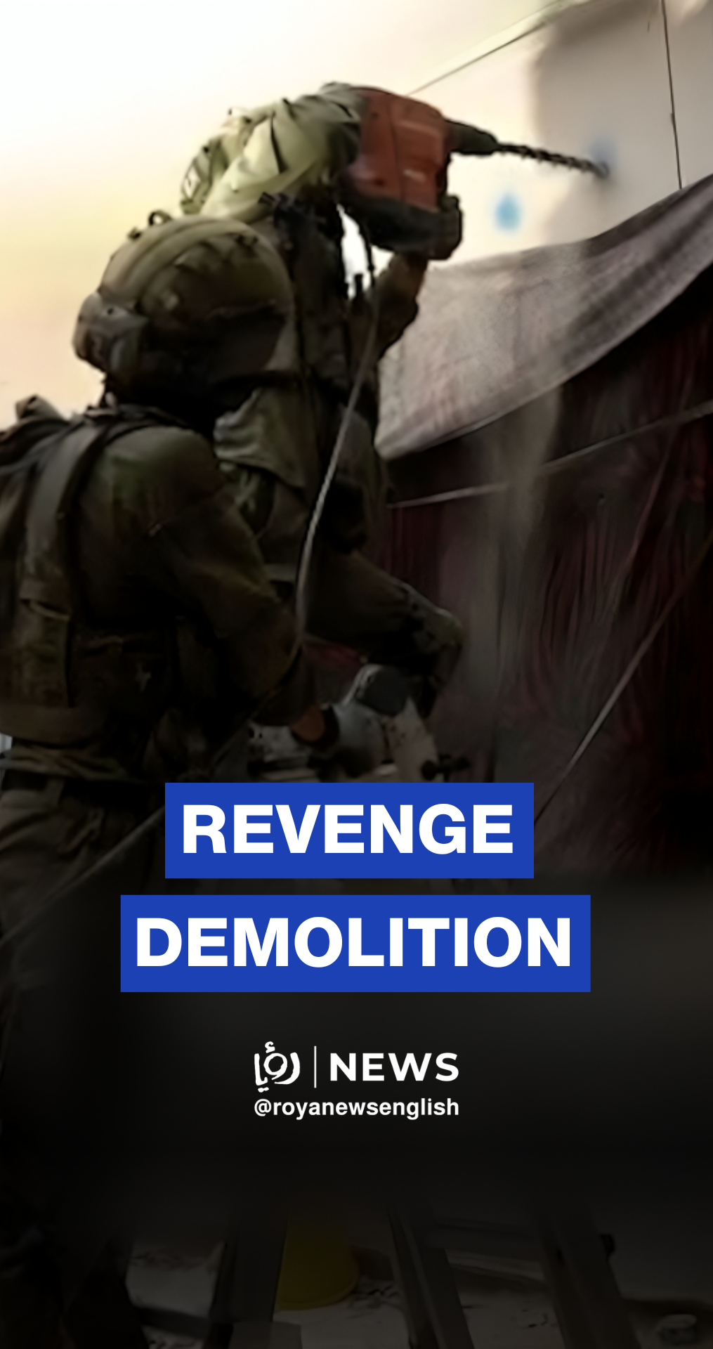 'Israeli' army demolishes house of Yaffa attack suspect