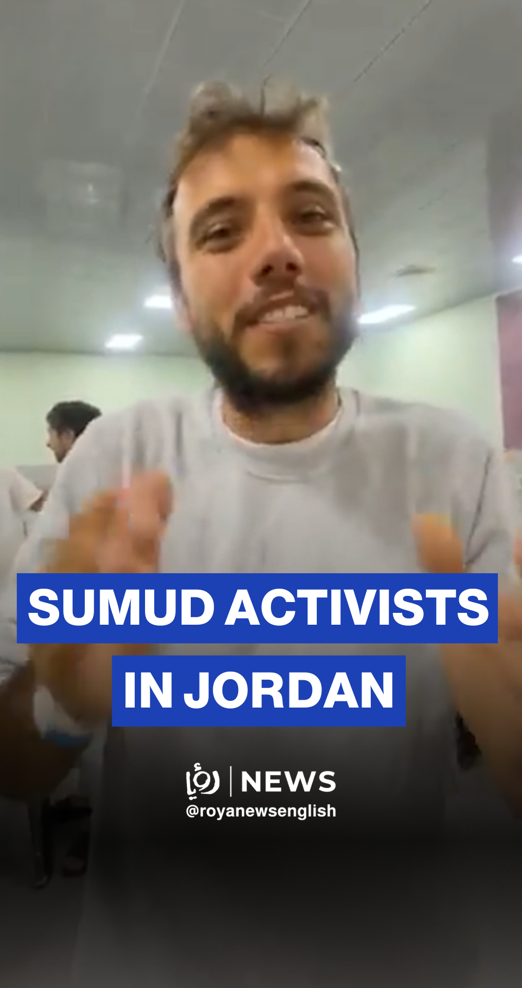Jordanian citizen, 130 others from Sumud flotilla arrive in Jordan